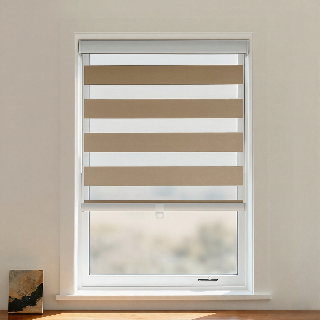 Dove Blackout Zebra Shade Cordless-6