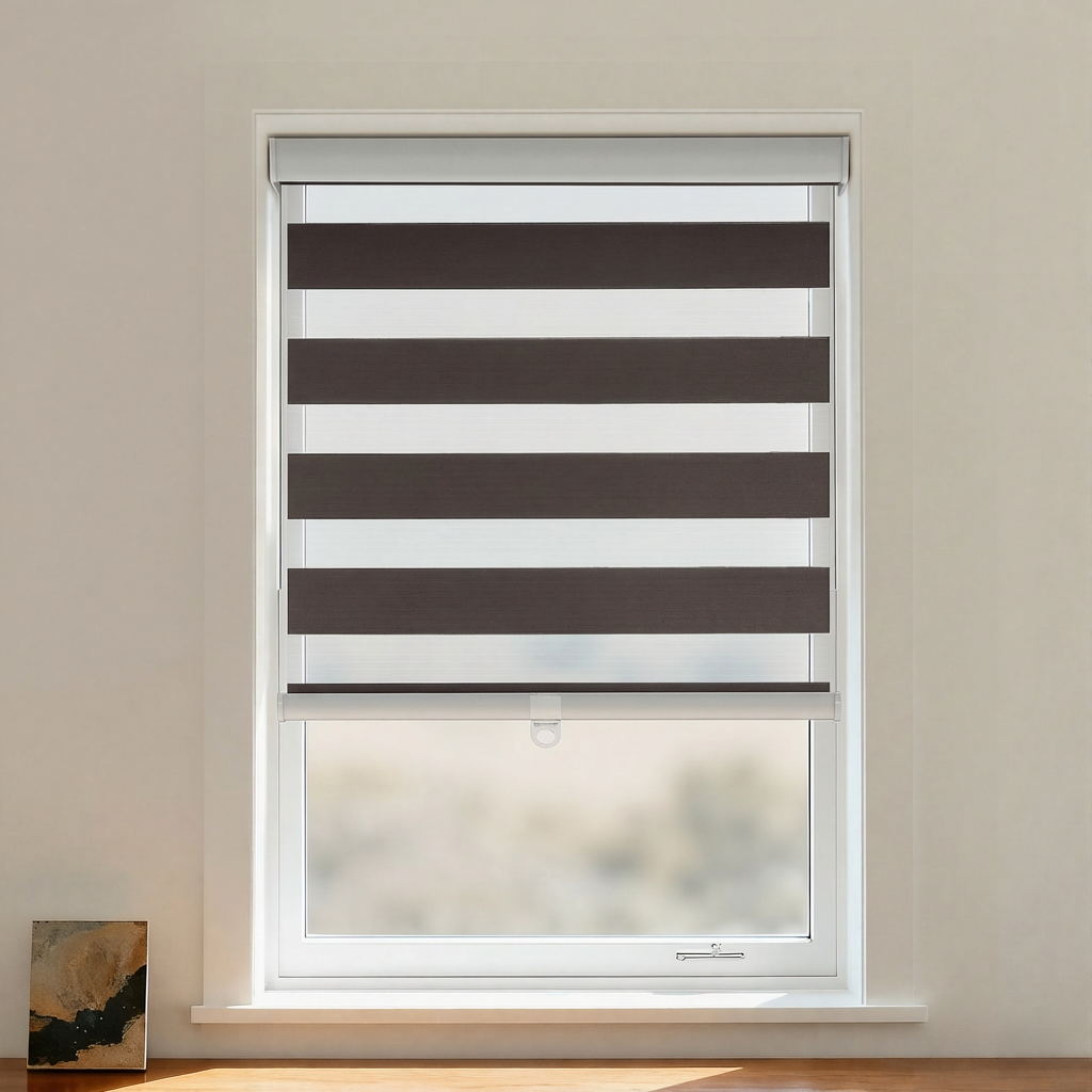 Dove Blackout Zebra Shade Cordless-5