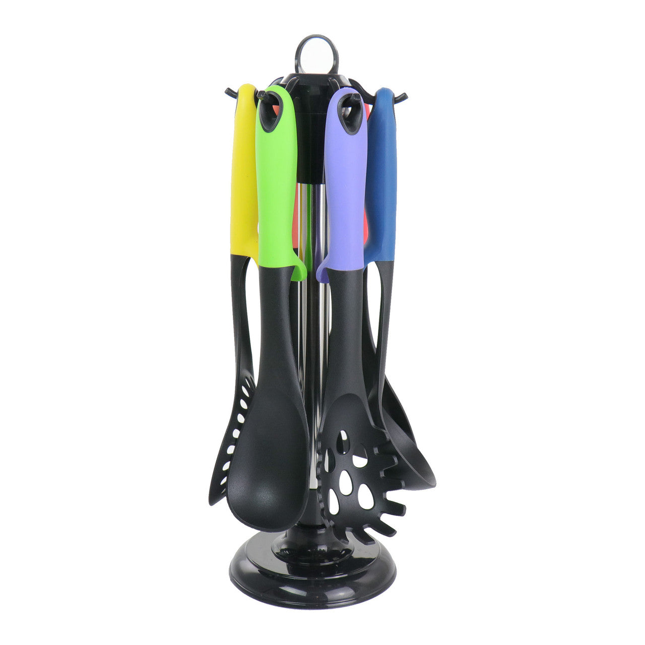 MegaChef Assorted Color Nylon Cooking Utensils, Set of 7-0