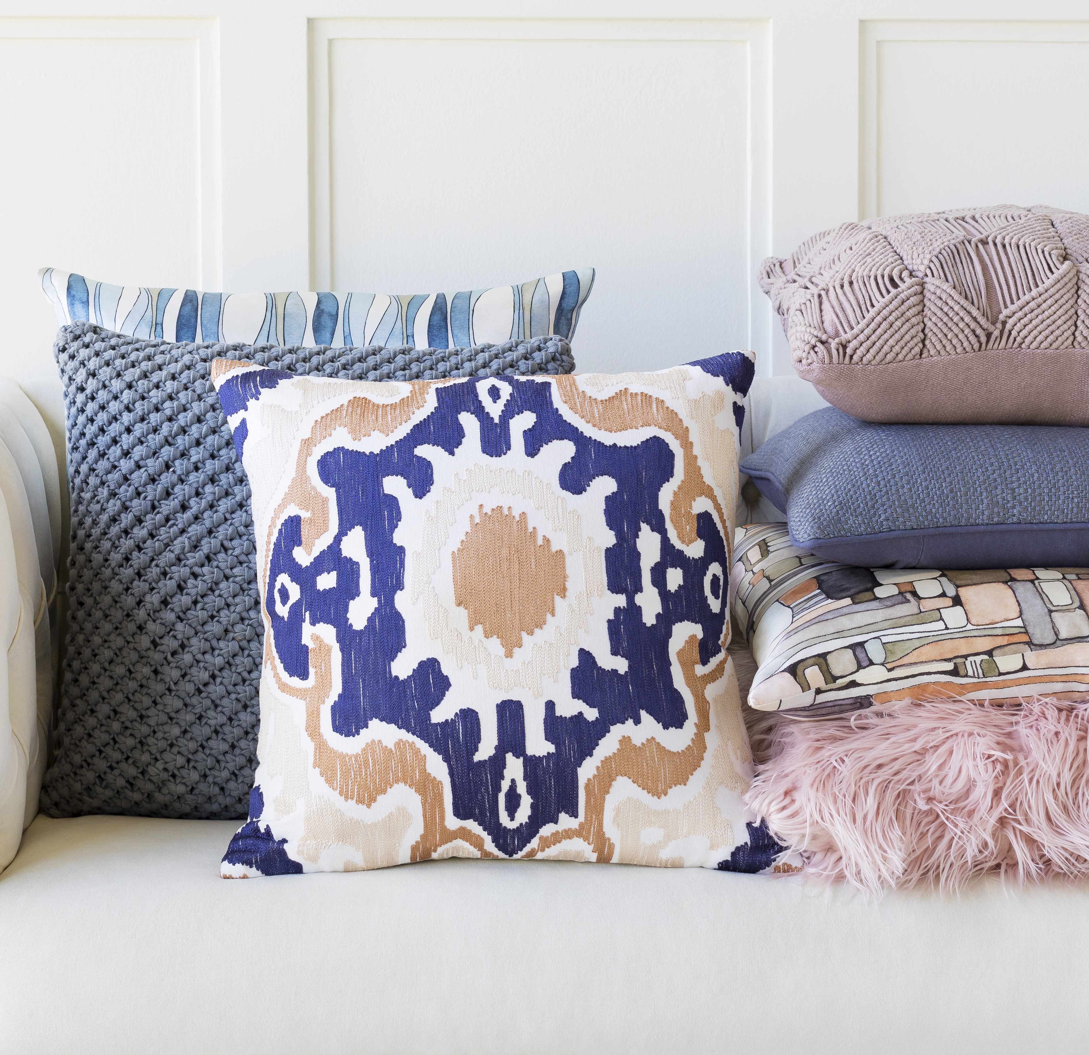 Graceville Geometric Abstract Throw Pillow