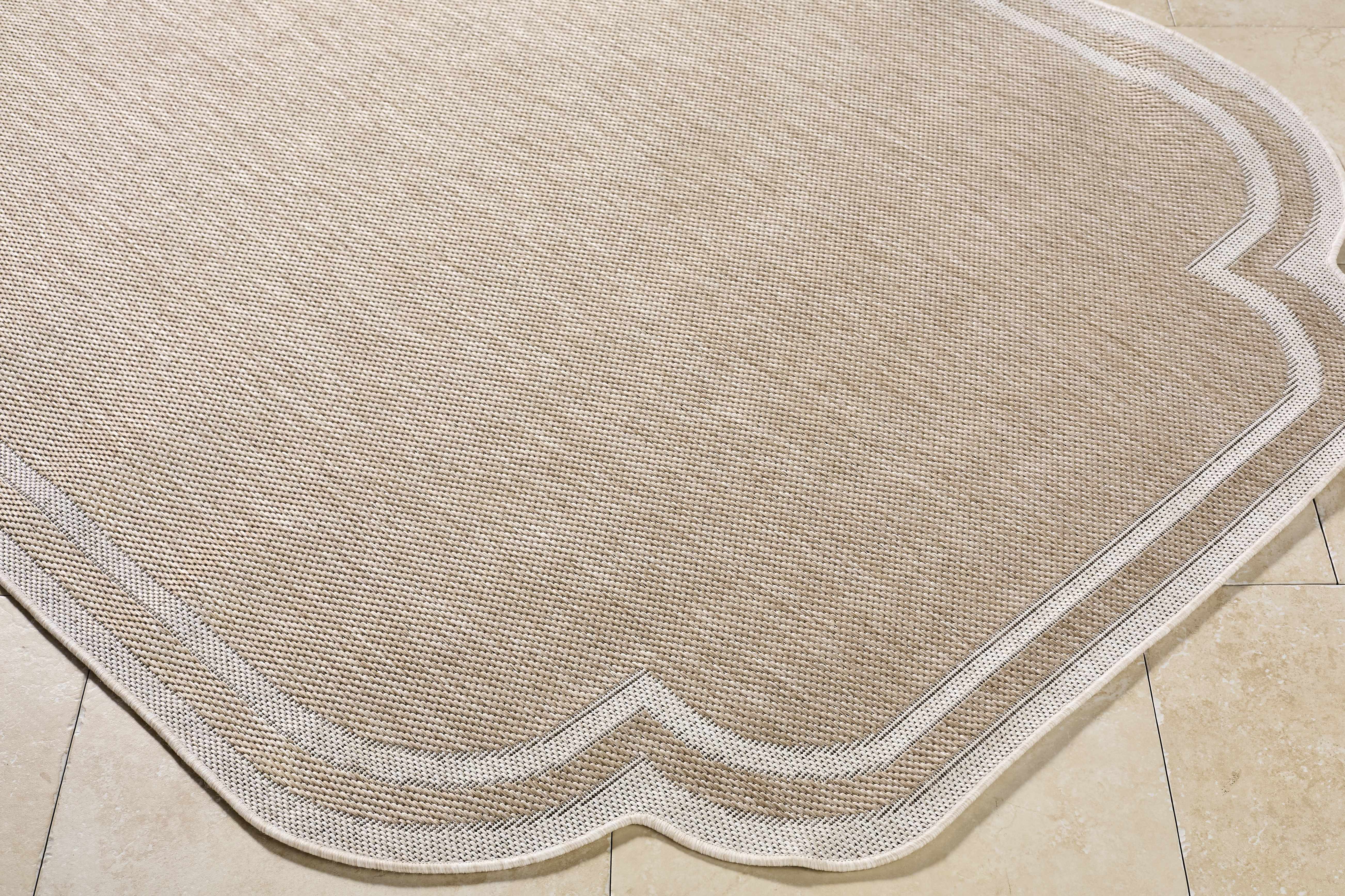 Arnola Tan Outdoor Rug