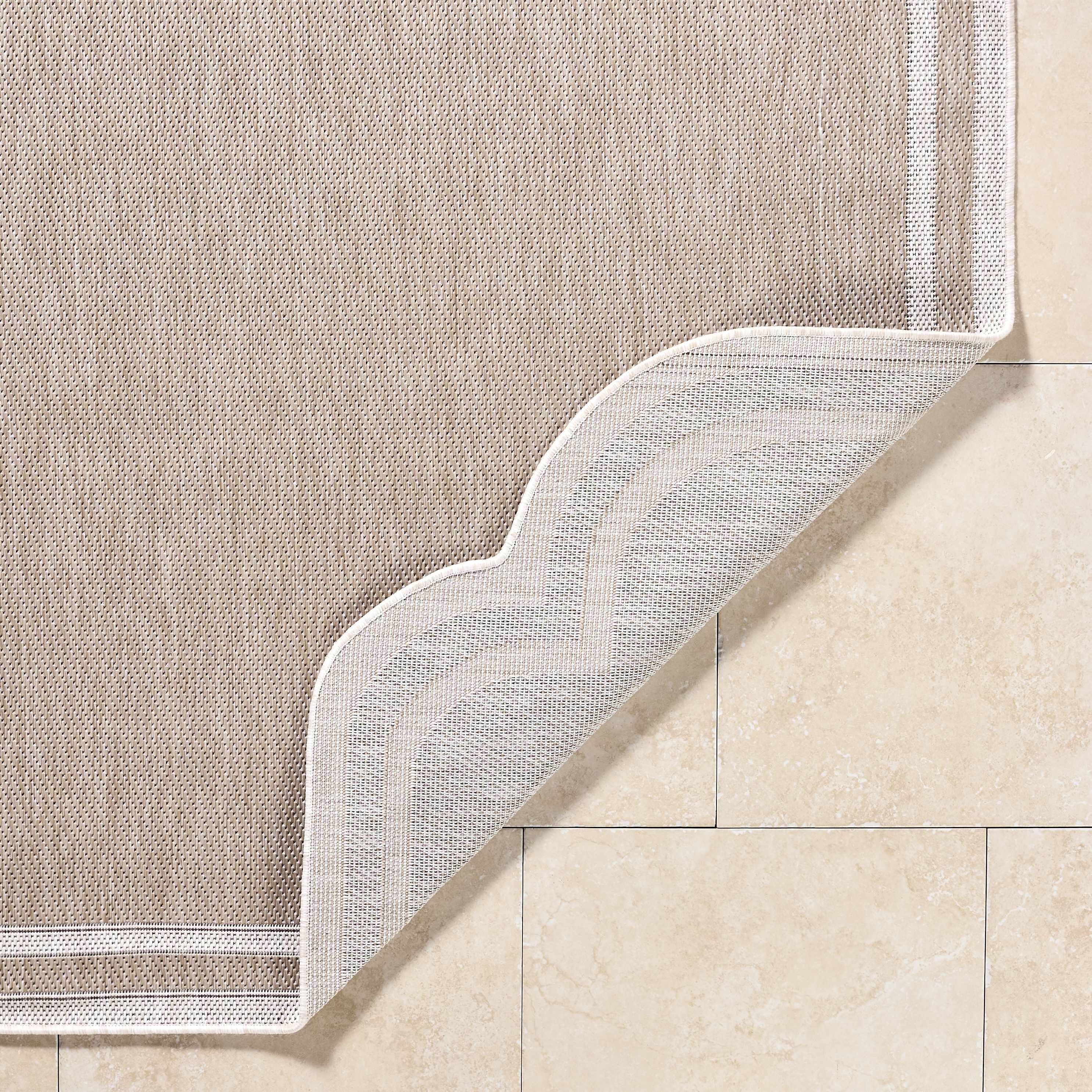 Arnola Tan Outdoor Rug