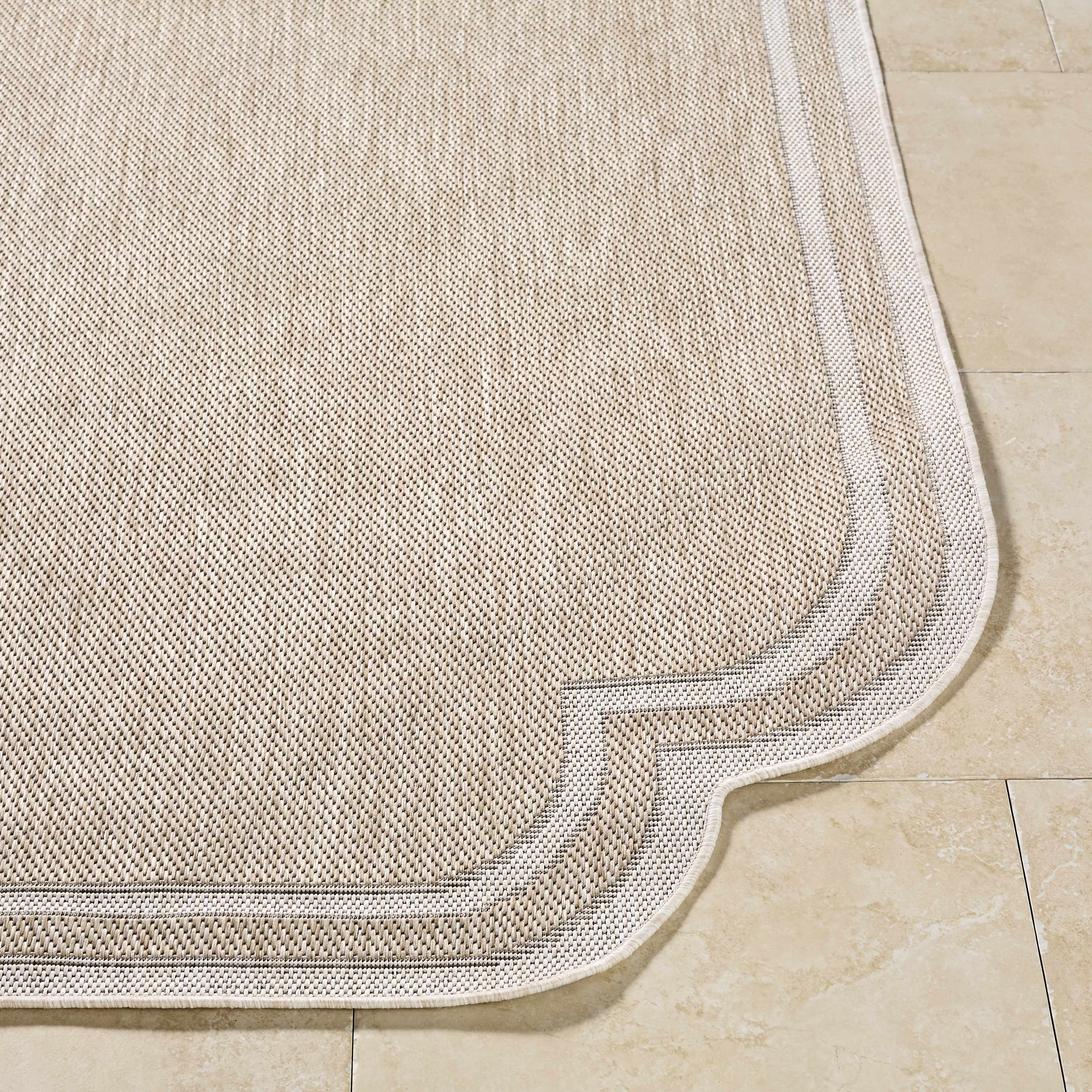 Arnola Tan Outdoor Rug