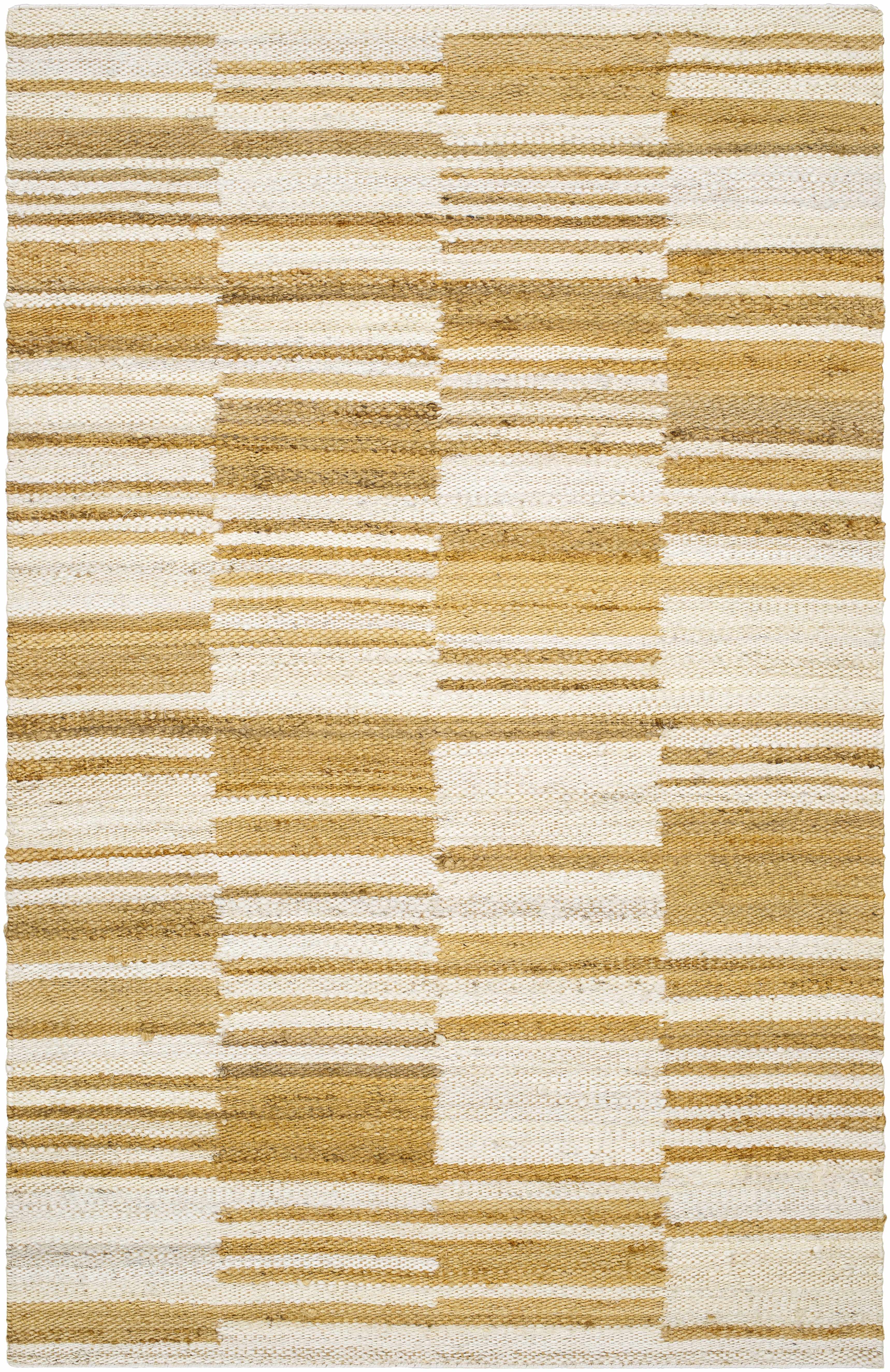 Thyra Broken-Striped Jute Rug - Clearance