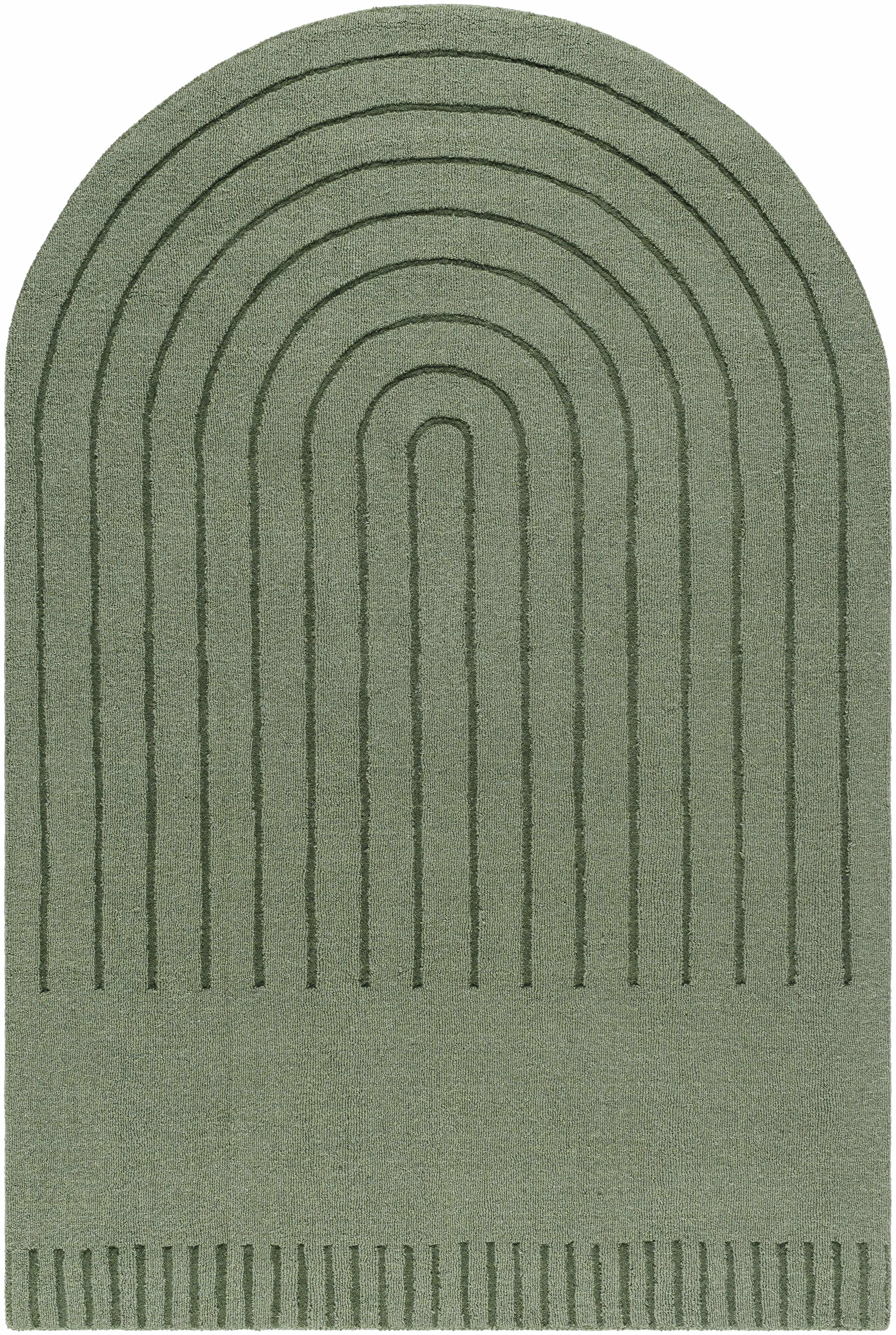 Arnona Green Area Rug