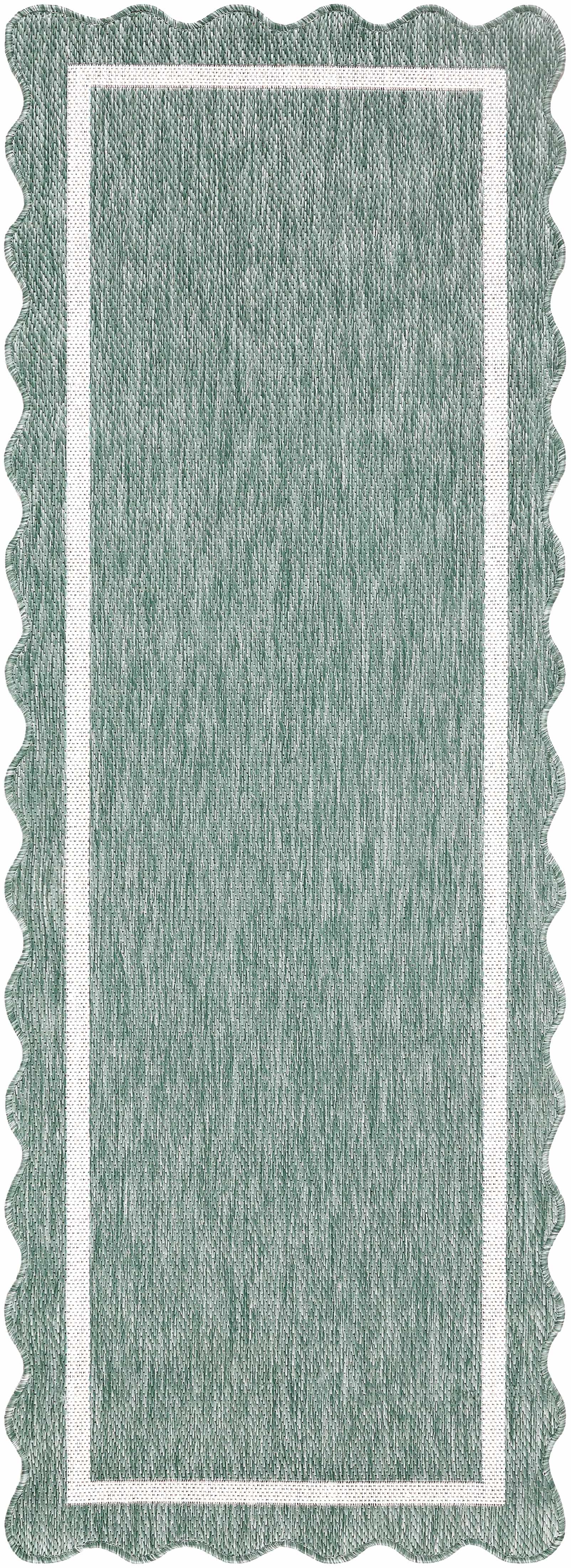 Varro Medium Green Area Rug