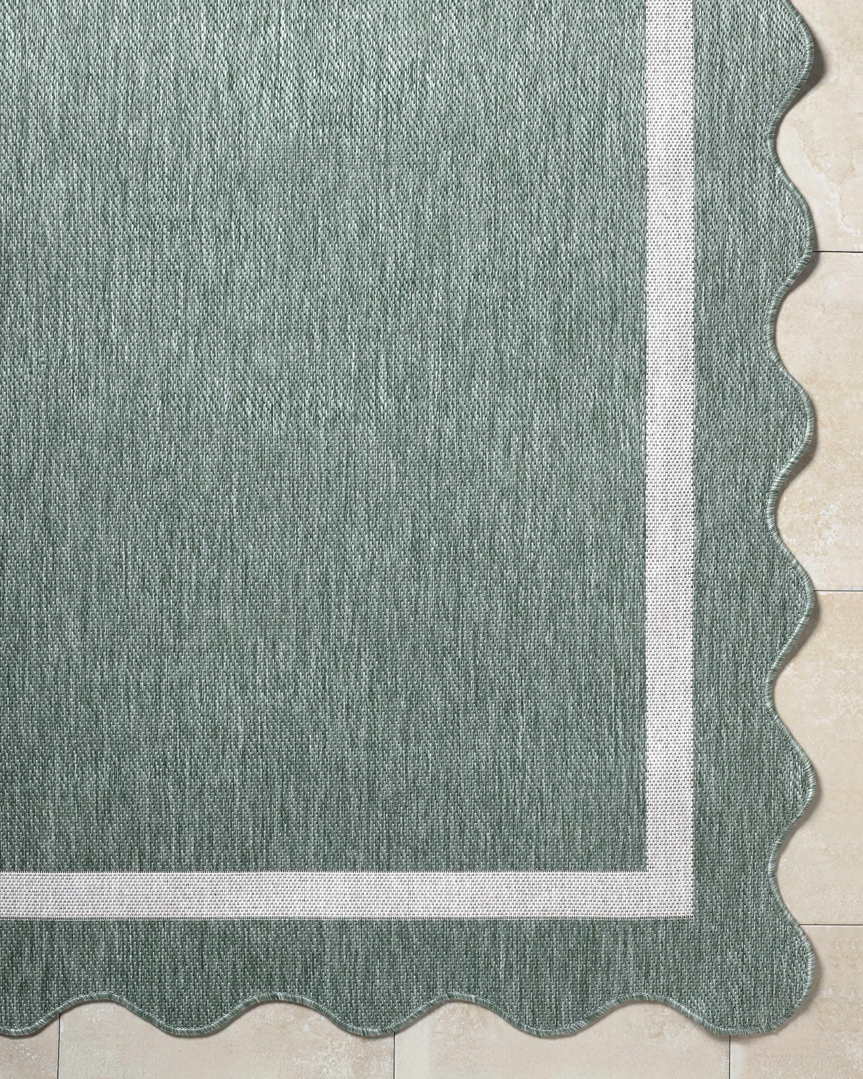Varro Medium Green Area Rug