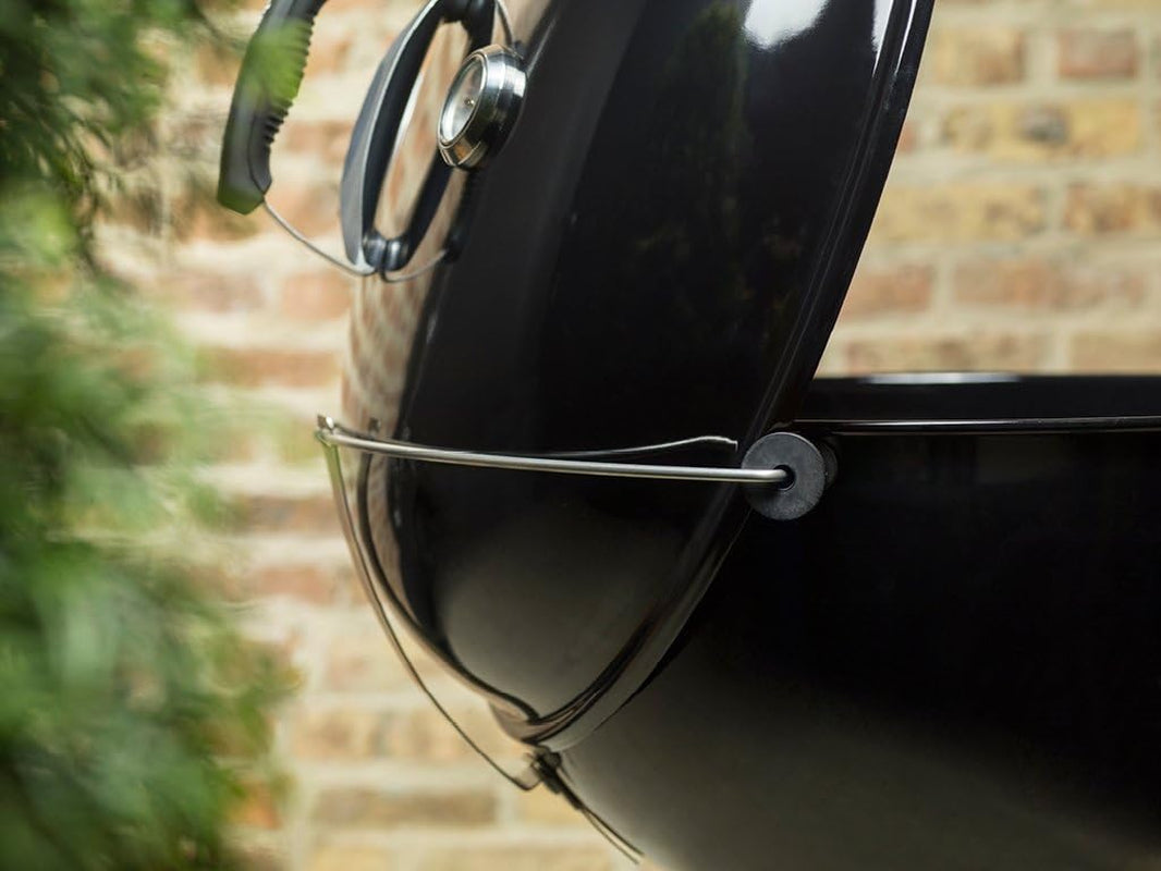 Weber Premium Charcoal Outdoor Deluxe Grill  22 Inch Black