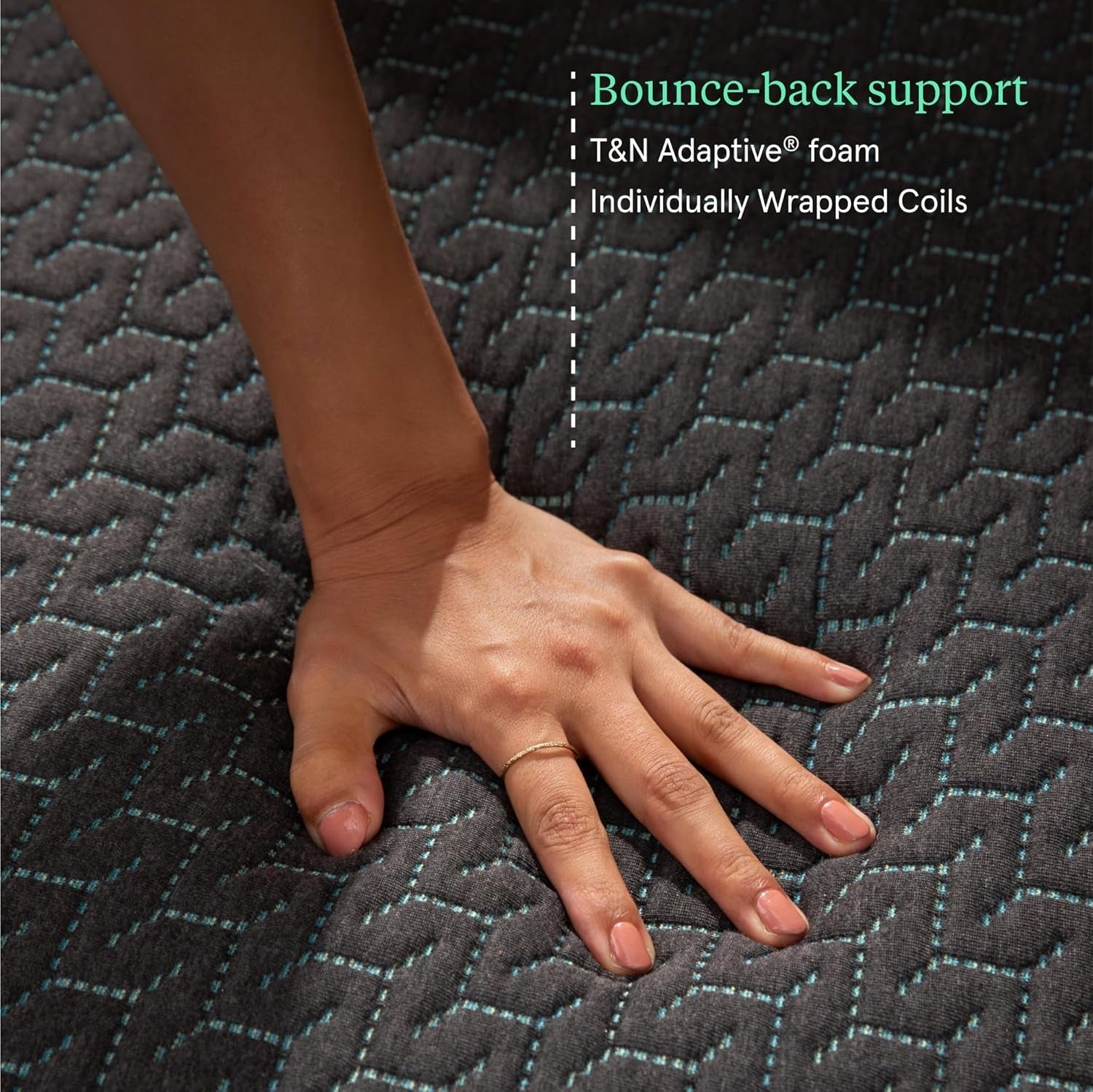 Cooling Foam Mint Hybrid King Size Mattress Comfort-3