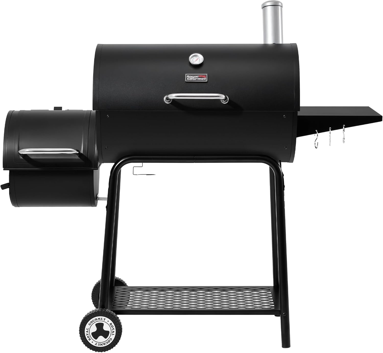 30 Inch Charcoal Outdoor Premium Off set Smoker Grill