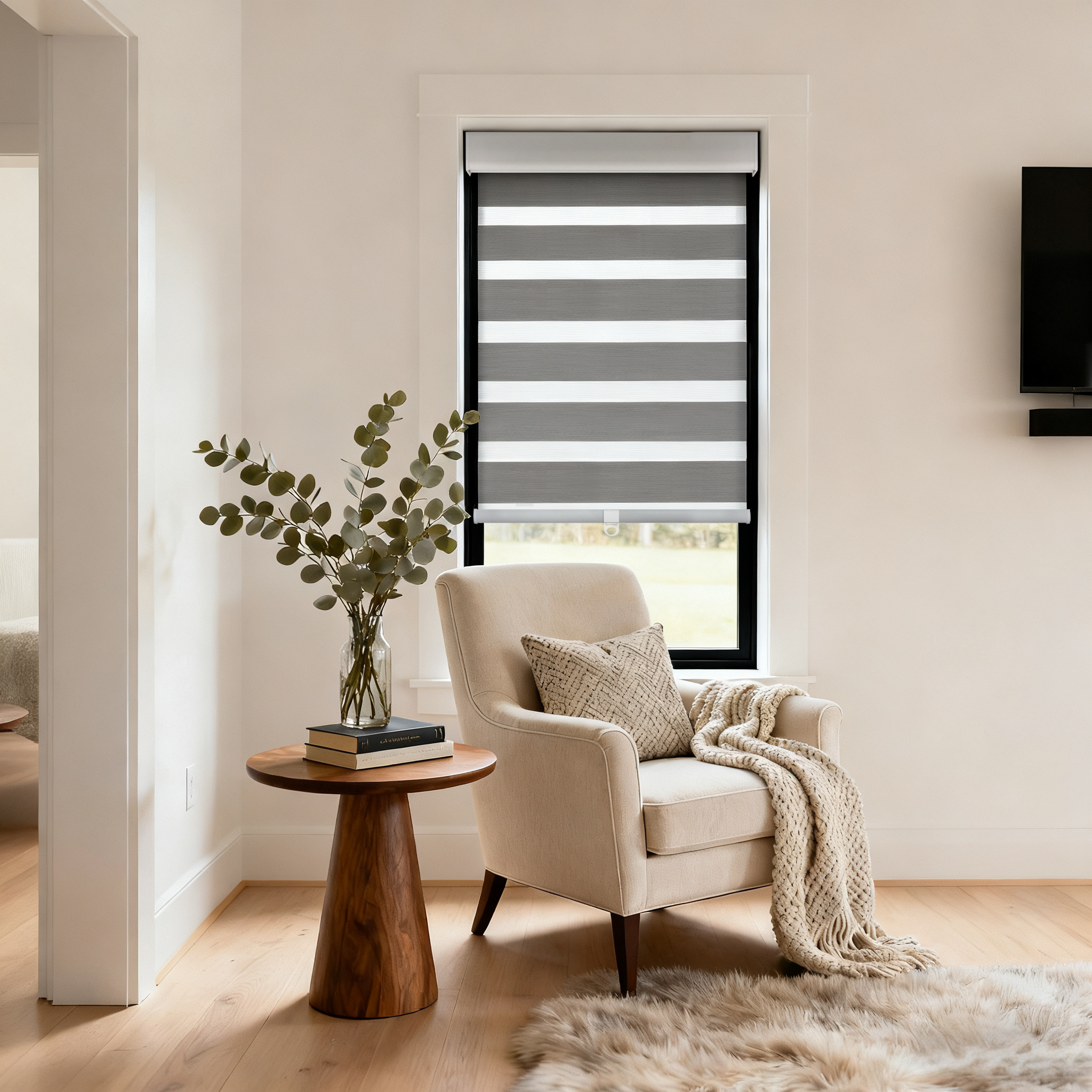 Nicole Blackout Zebra Shade Cordless-3