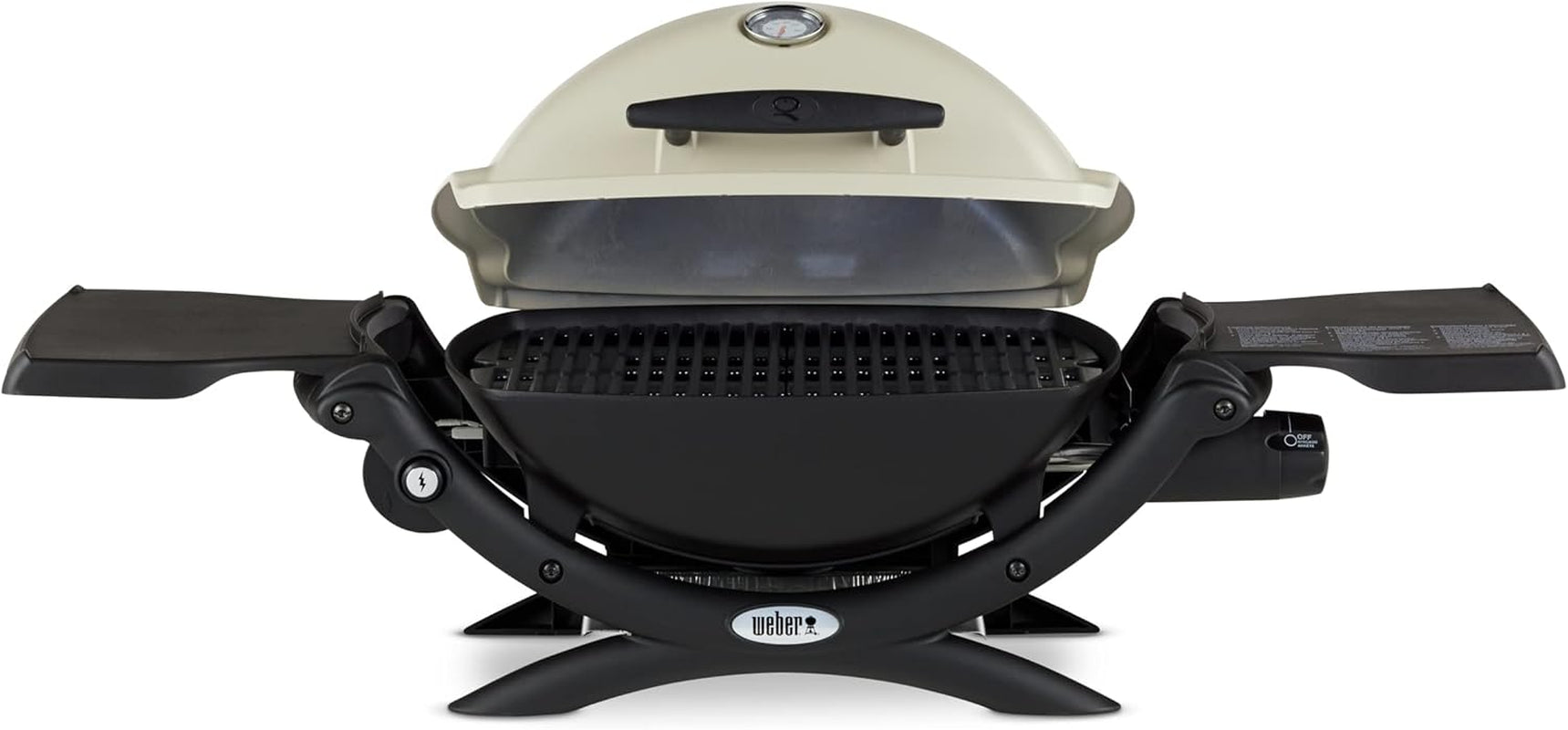 Weber Q1200 Portable Liquid Propane Grill Titanium