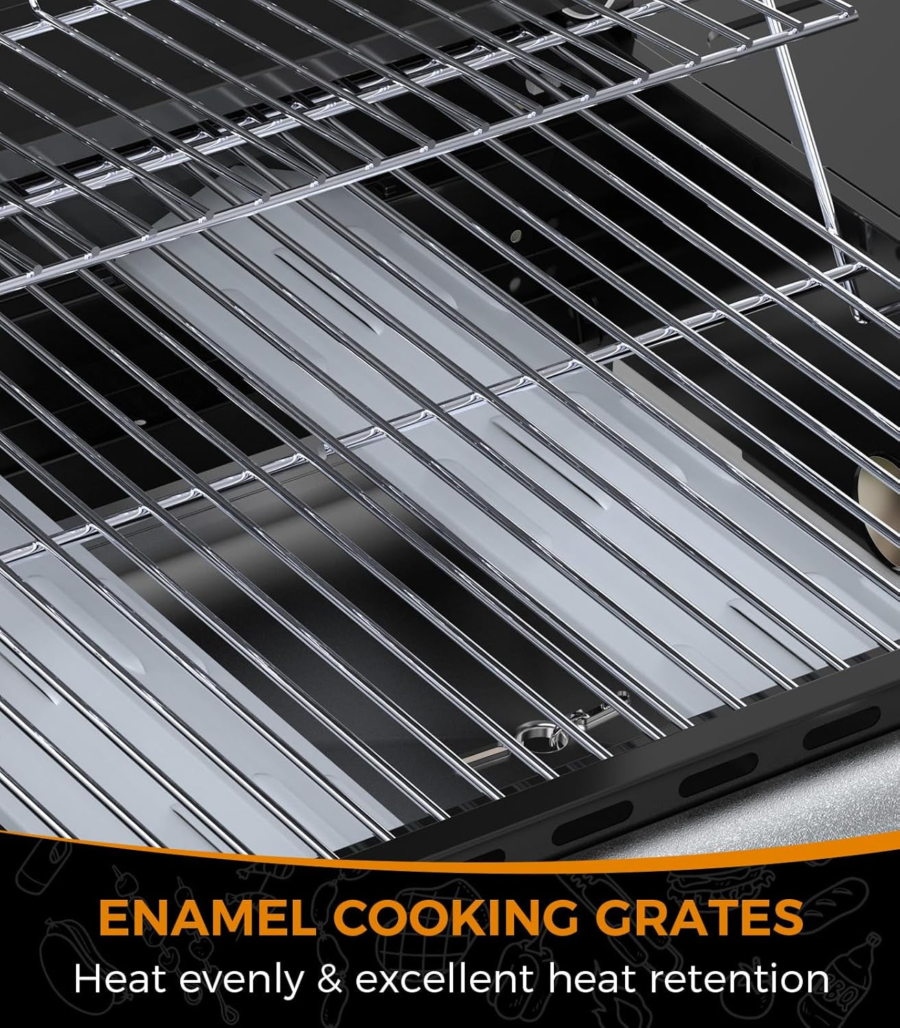 Two-Burner Propane Grill 20,000 BTU Stainless Steel