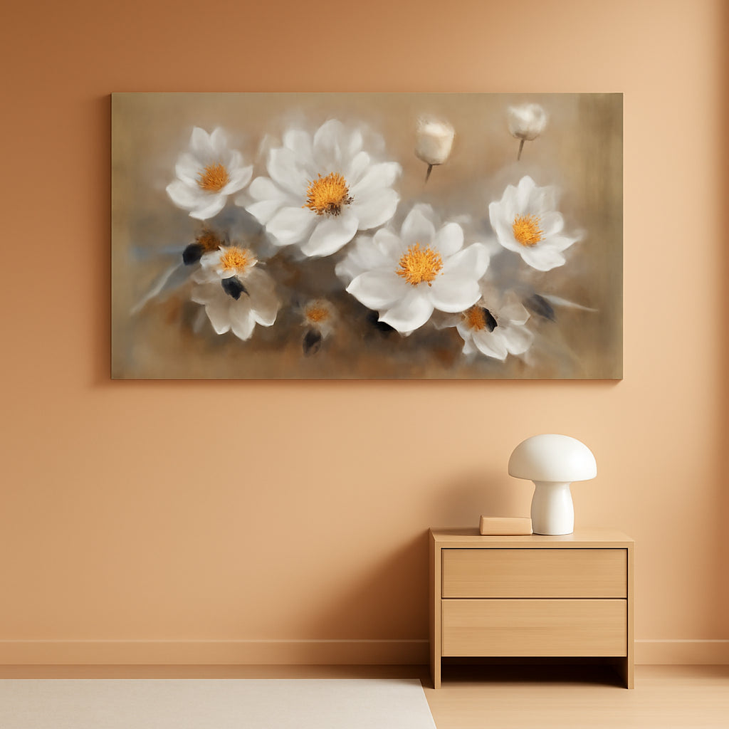 40x20 Inches Floral Canvas Wall Art Gallery Collection-0