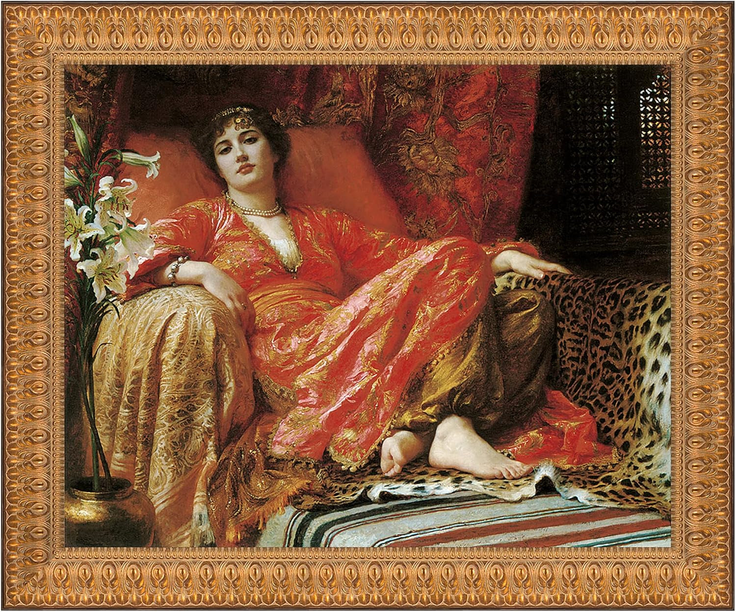 Leila Passion Canvas Replica Painting Wall Art Museum Quality Medium-0