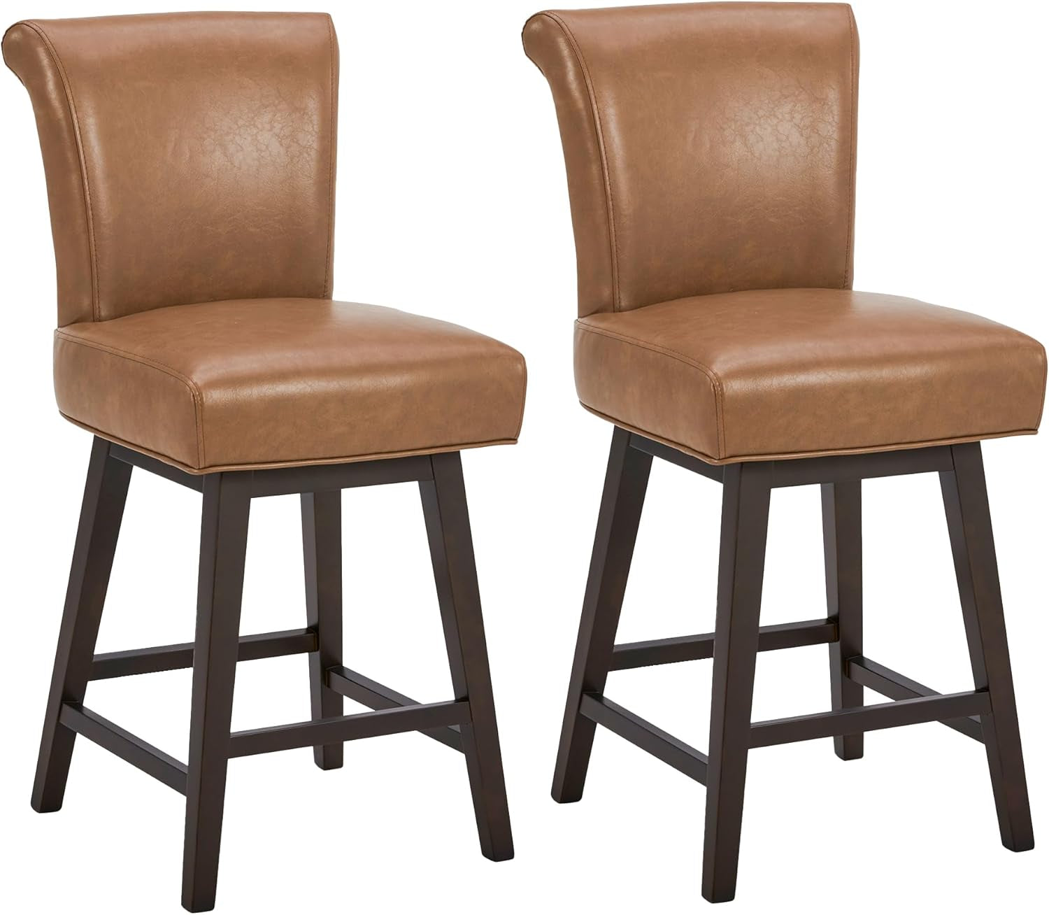 26 Inch Counter Height Swivel Bar Stools Set-0