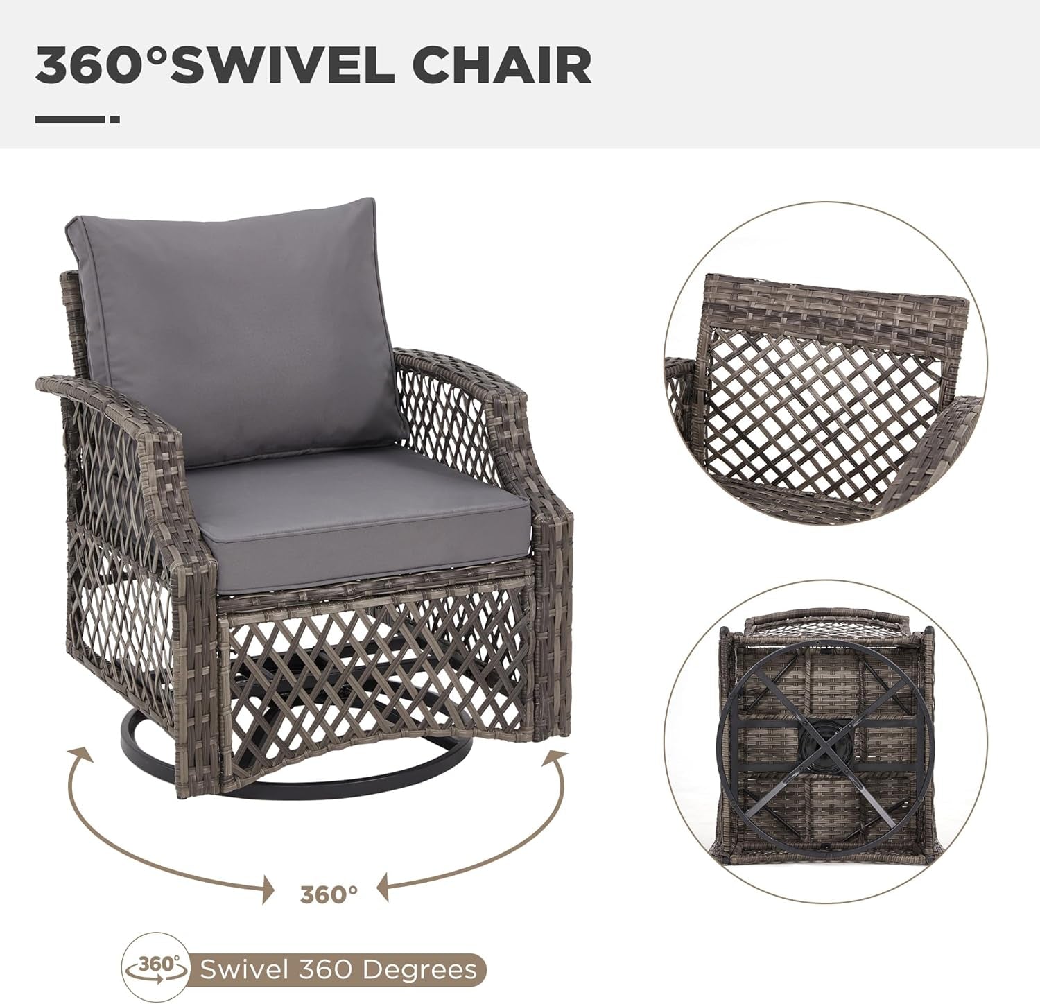 7 Piece Wicker Patio Furniture Set with Storage Coffee Table-3