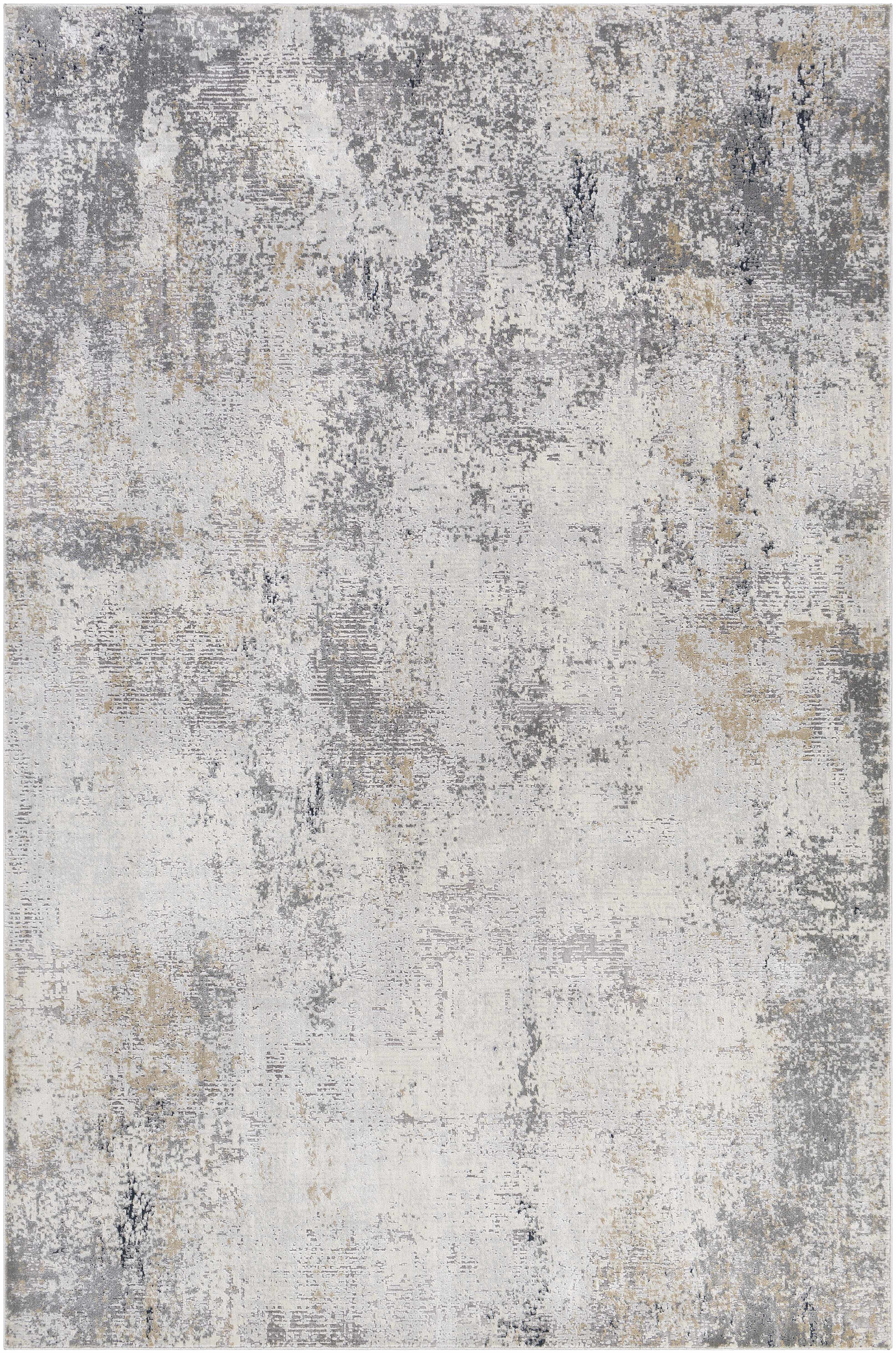 Baranduda Abstract Gray Luxe Rug