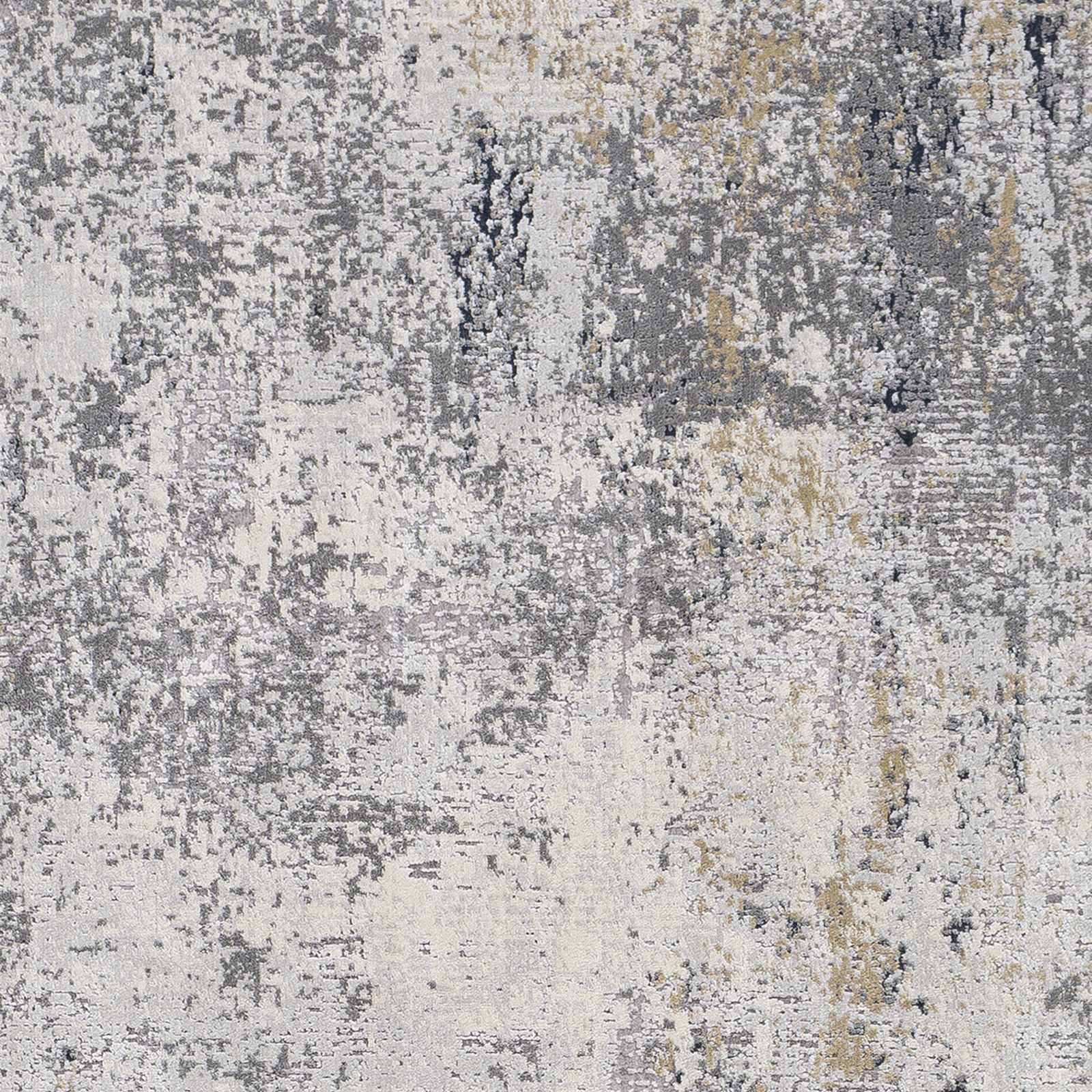Baranduda Abstract Gray Luxe Rug