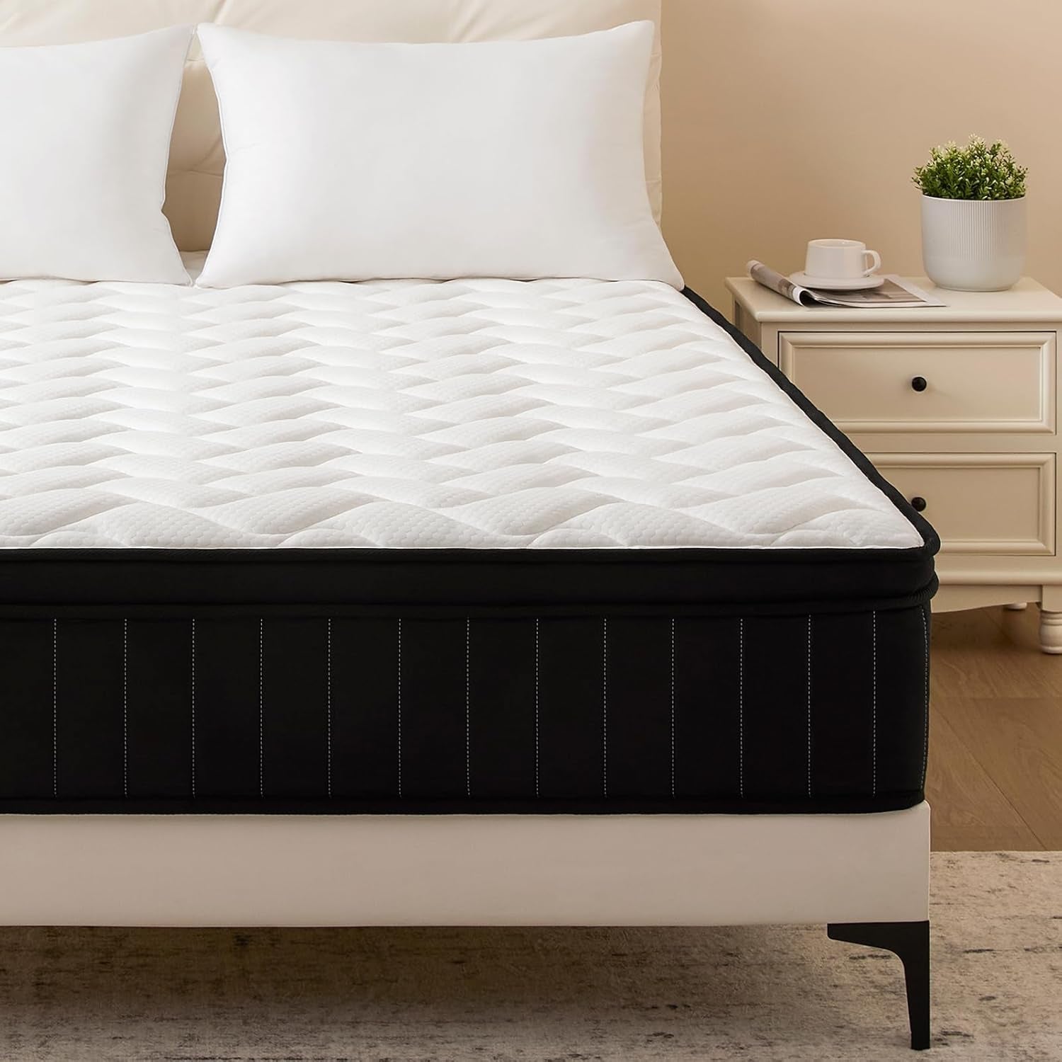 Queen Hybrid Mattress With Pocket Springs And Foam-0