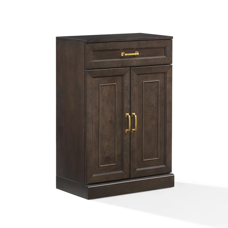 Modular Accent Cabinet With Adjustable Shelf And Drawer-0