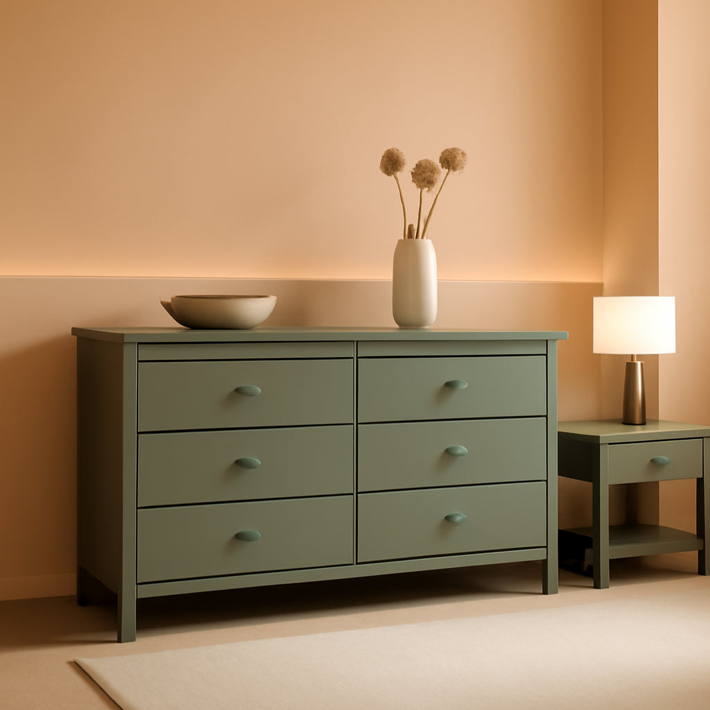 Olive Six Drawer Dresser GREENGUARD Gold Certified-0