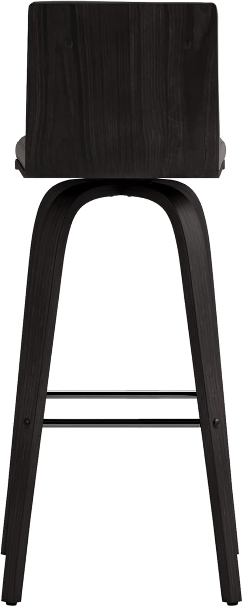 Vienna 30 Inch Bar Height Bar Stool Grey And Black-3
