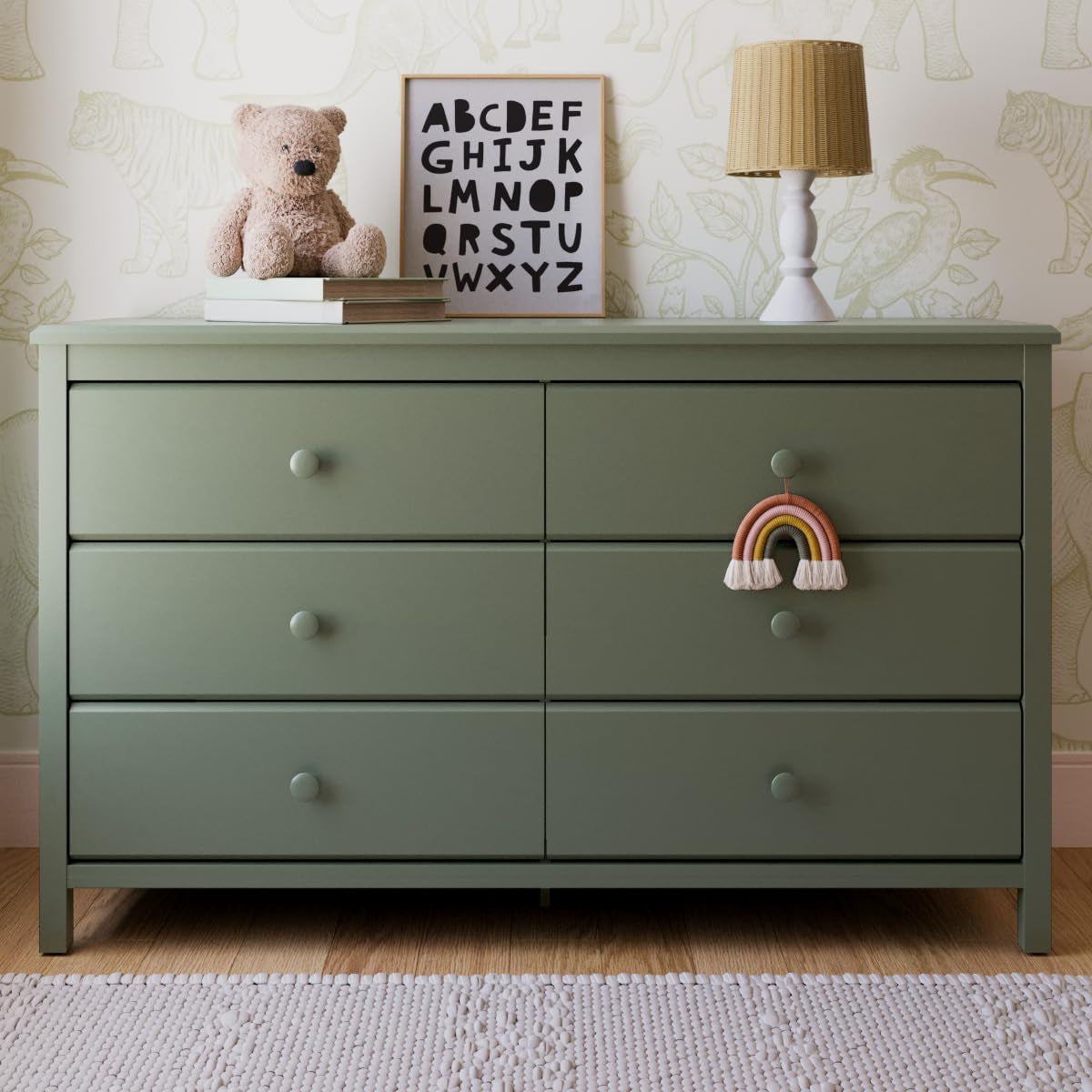 Olive Six Drawer Dresser GREENGUARD Gold Certified-1