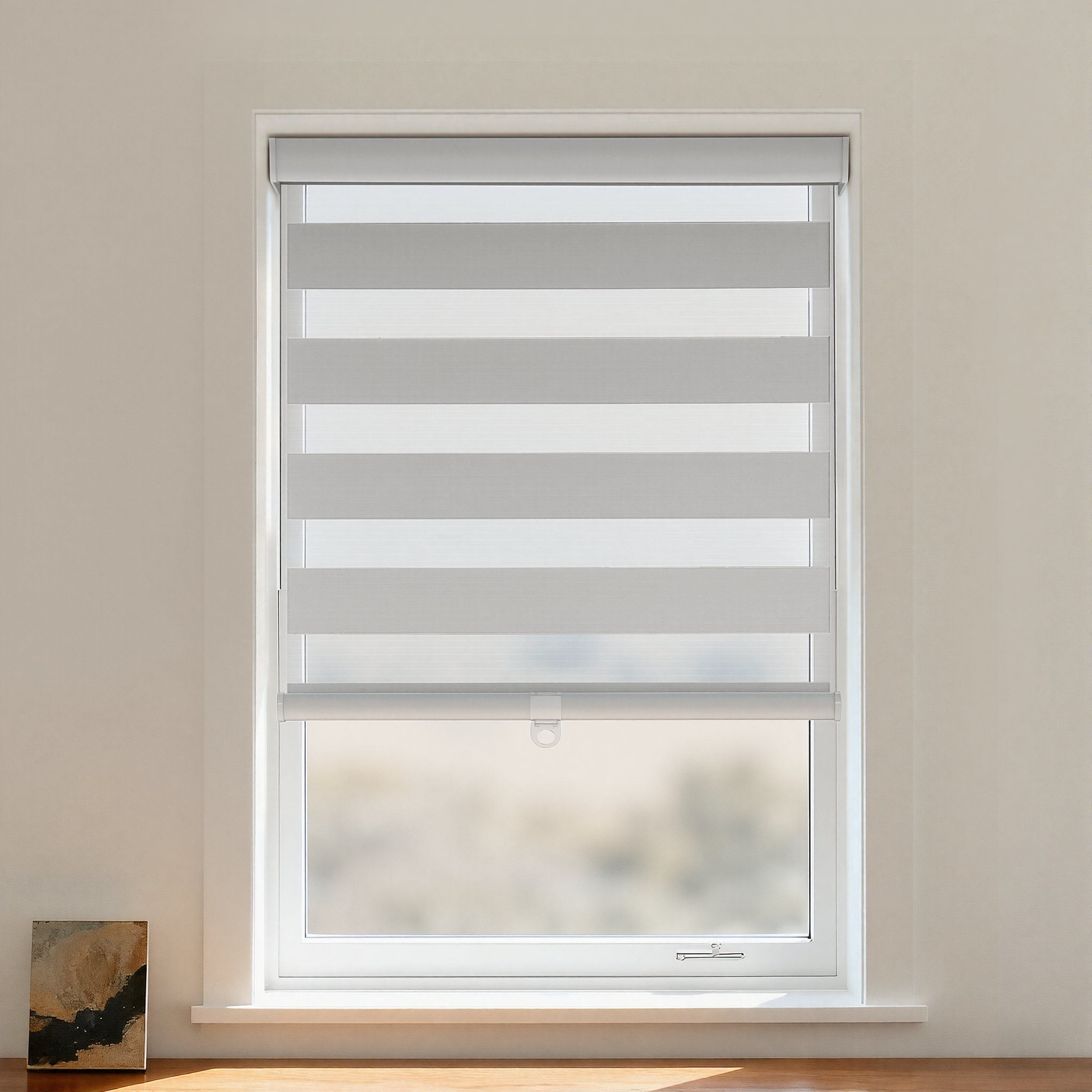 Dove Blackout Zebra Shade Cordless-2