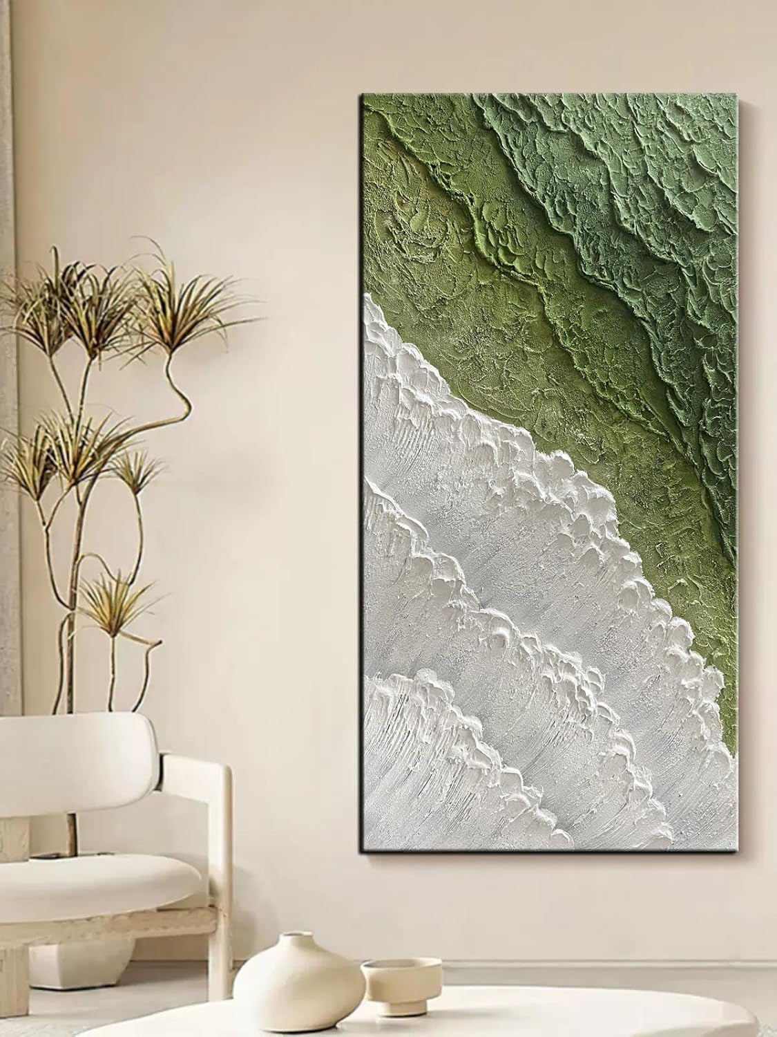 60x120 cm Hand Painted Abstract Expressionist Wall Art-2