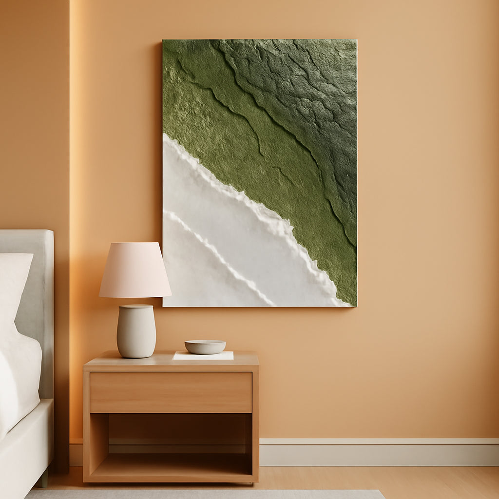 60x120 cm Hand Painted Abstract Expressionist Wall Art-0