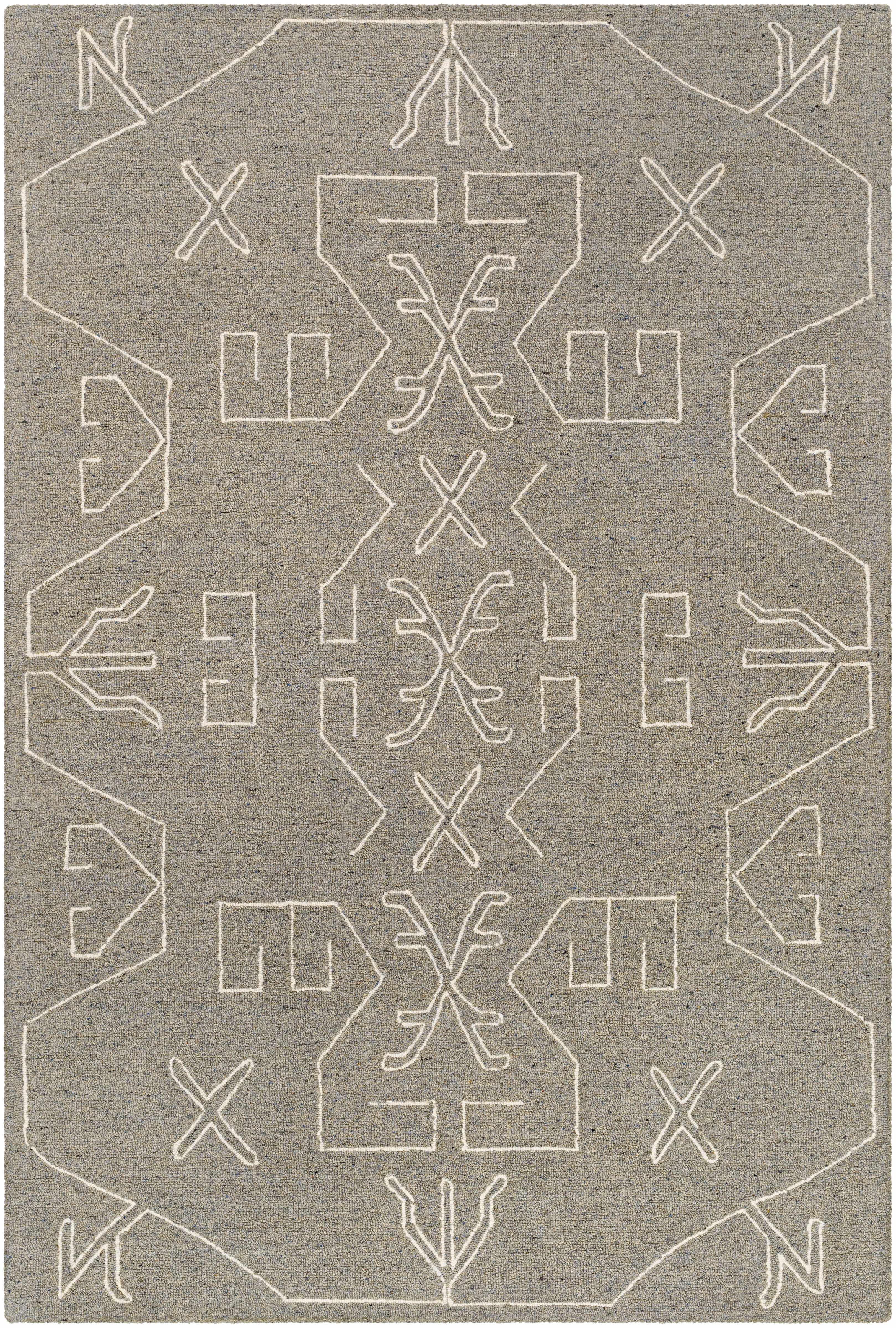 Duard Modern Wool Rug