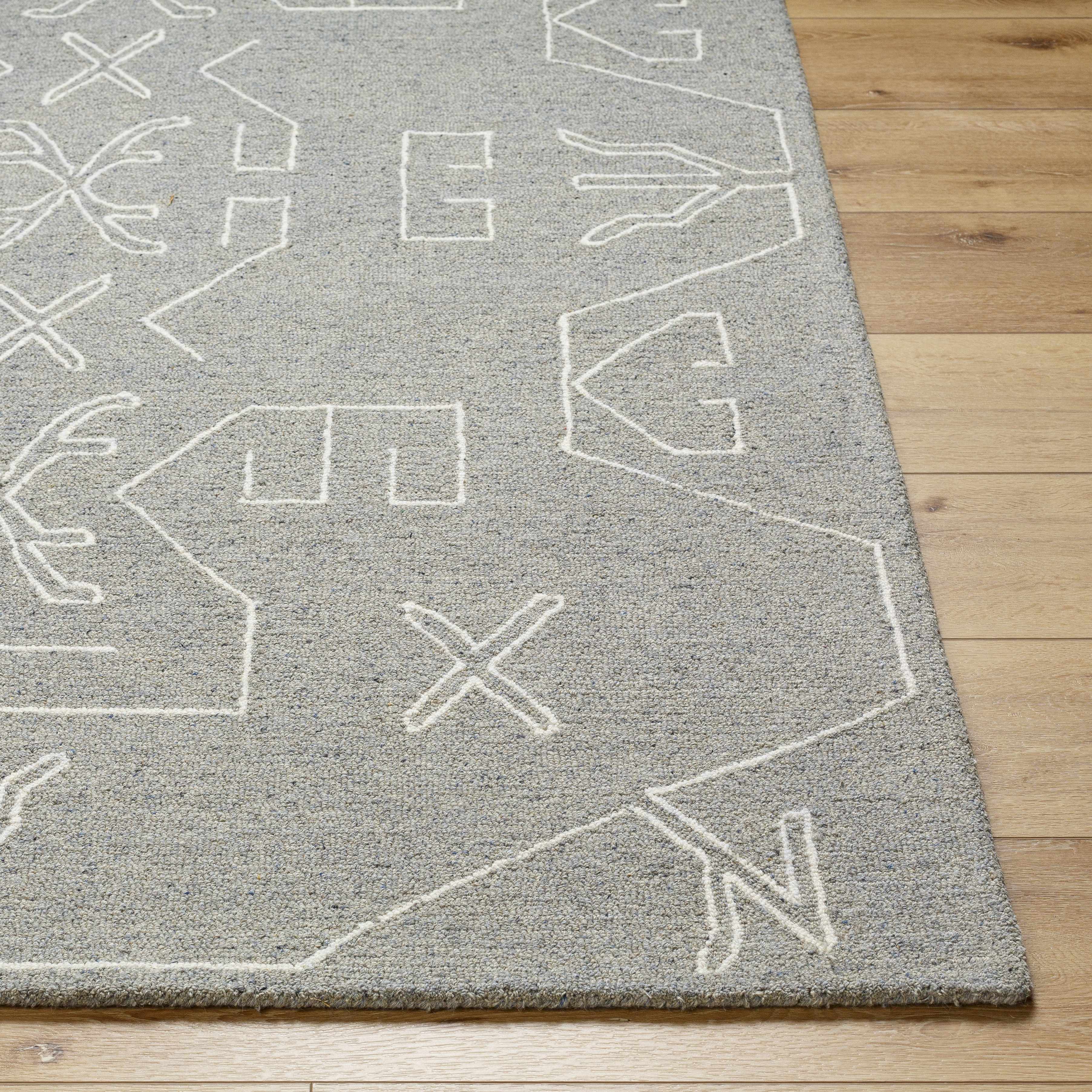 Duard Modern Wool Rug