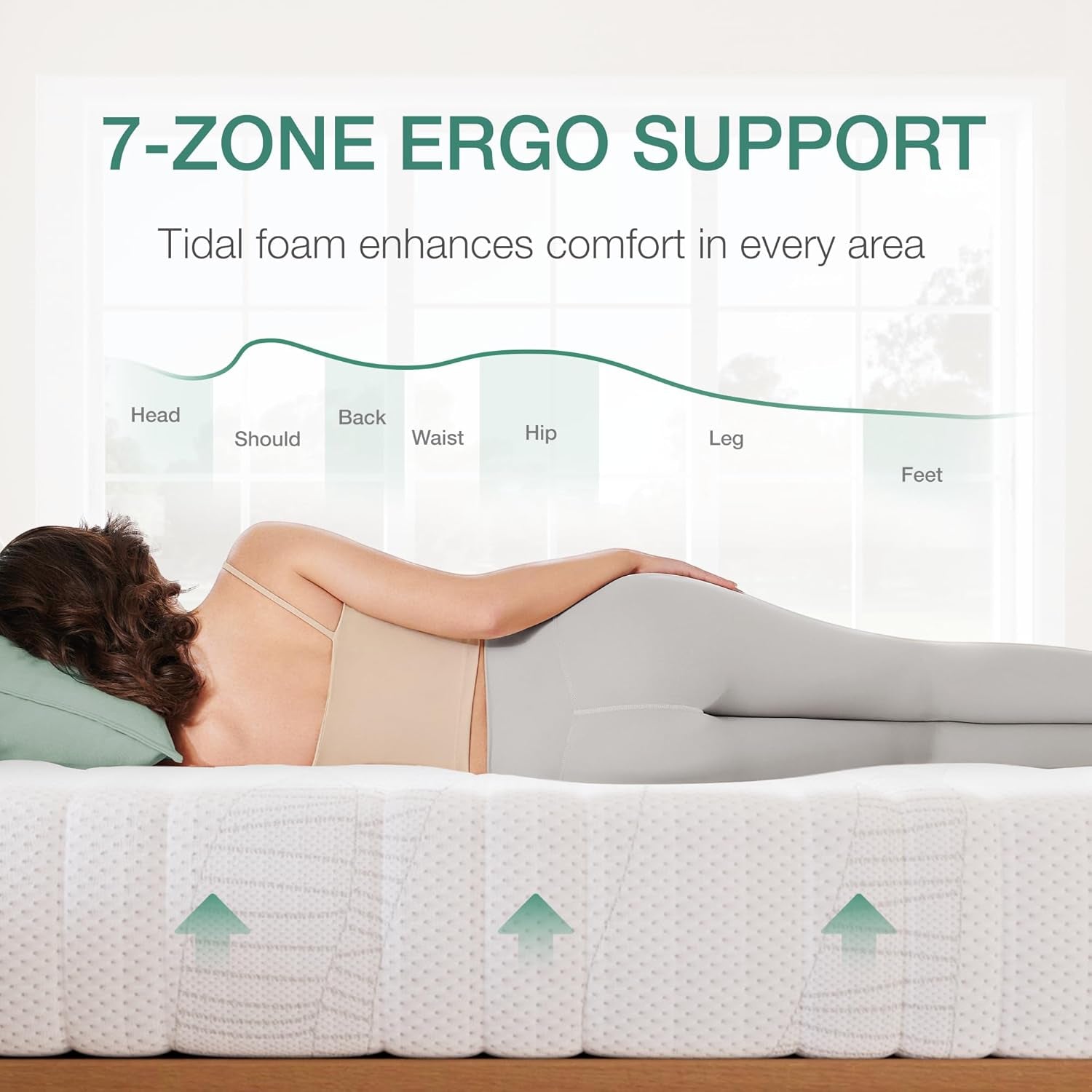 12 Inch Queen Size Mattress With Cooling Gel Foam-3