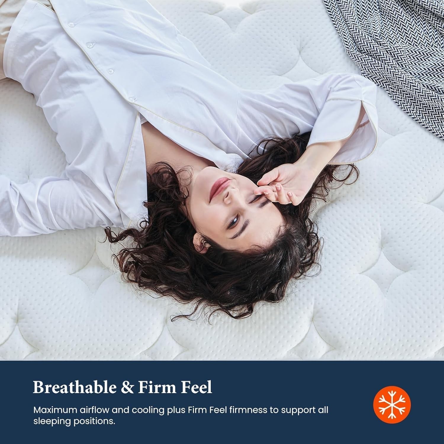 Full Size 12 Inch Firm Hybrid Mattress in Box-2