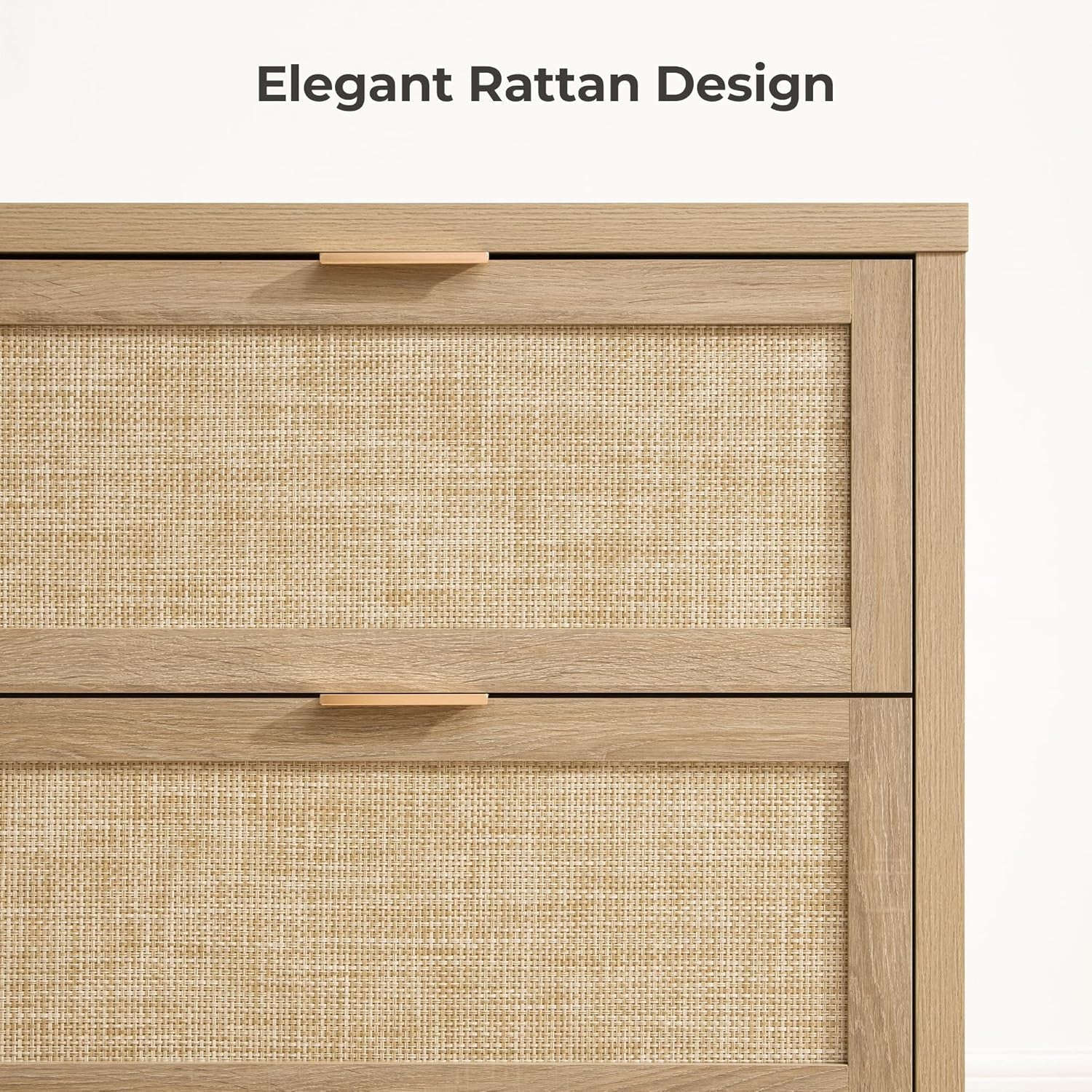 60.8 Inch Dresser Caramel Oak Finish With 7 Drawers-3