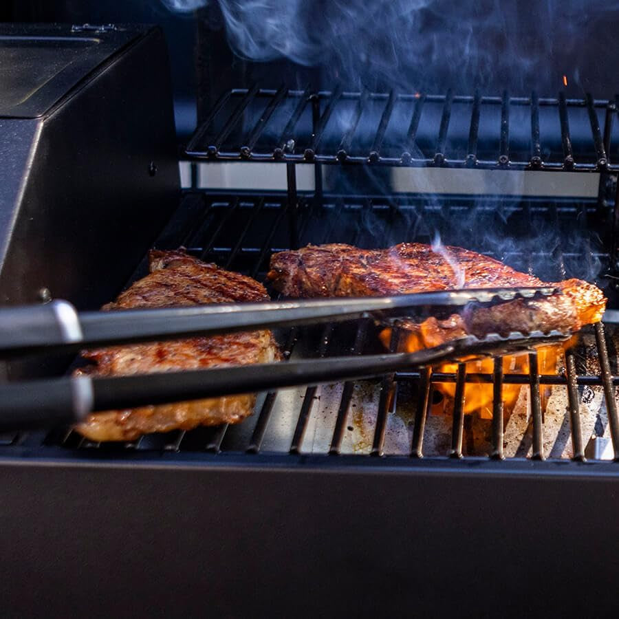 PB150PPG Table Top Pellet Grill Black Porcelain Coated