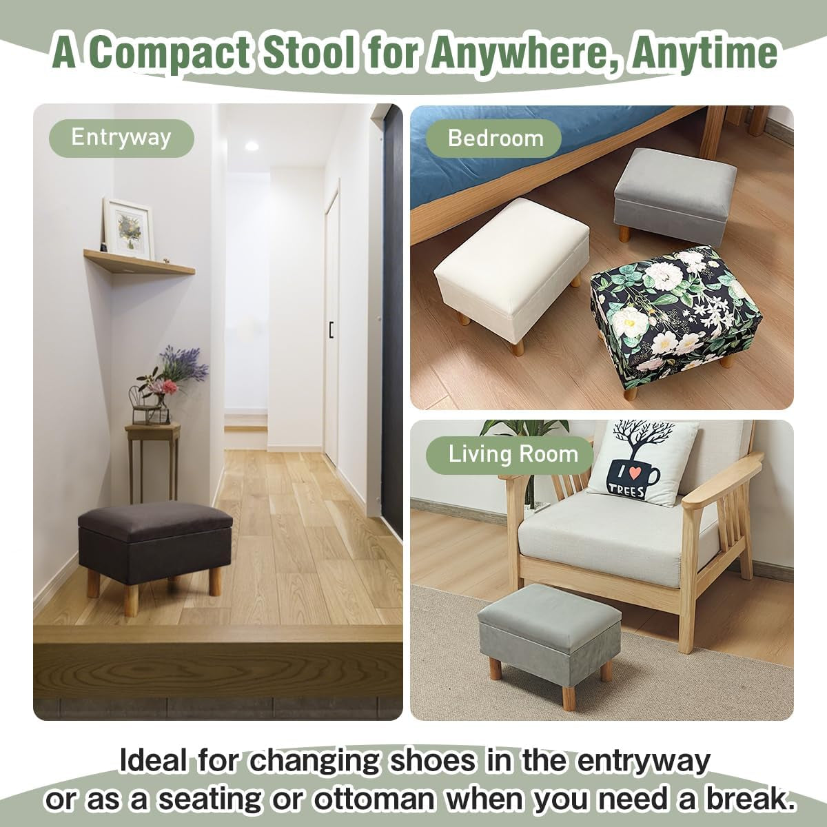 Multifunctional Storage Ottoman With Hidden Lid-4