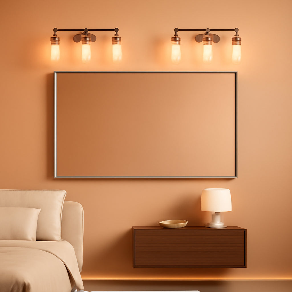24x40 Inches Frameless Beveled Bathroom Mirror Wall-0