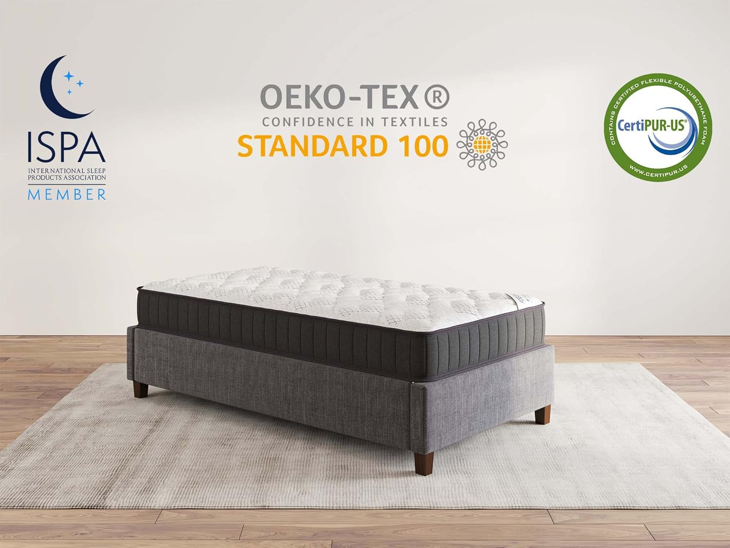 Twin Hybrid Mattress Medium Firm Comfort and Support-4