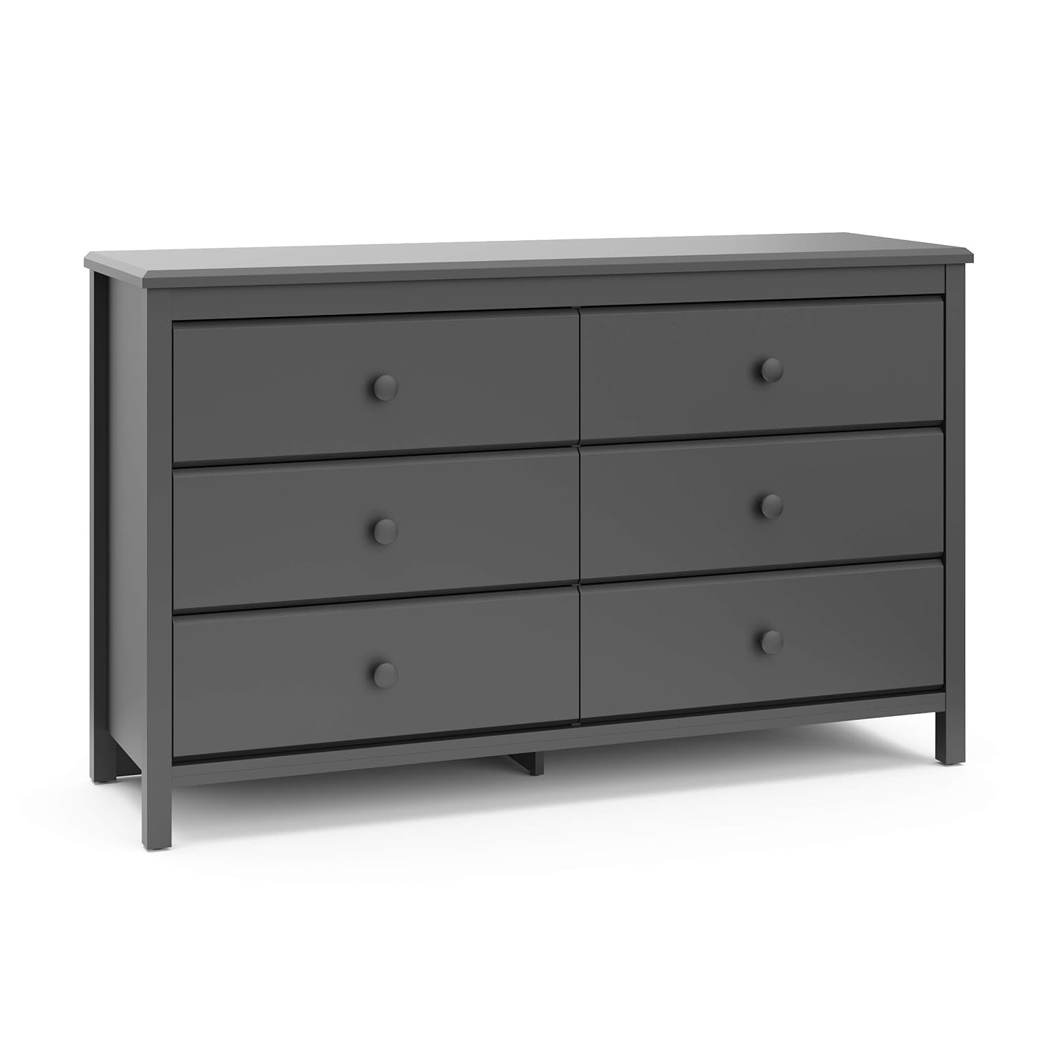 Alpine Gray 6 Drawer Dresser GREENGUARD Gold Certified-0