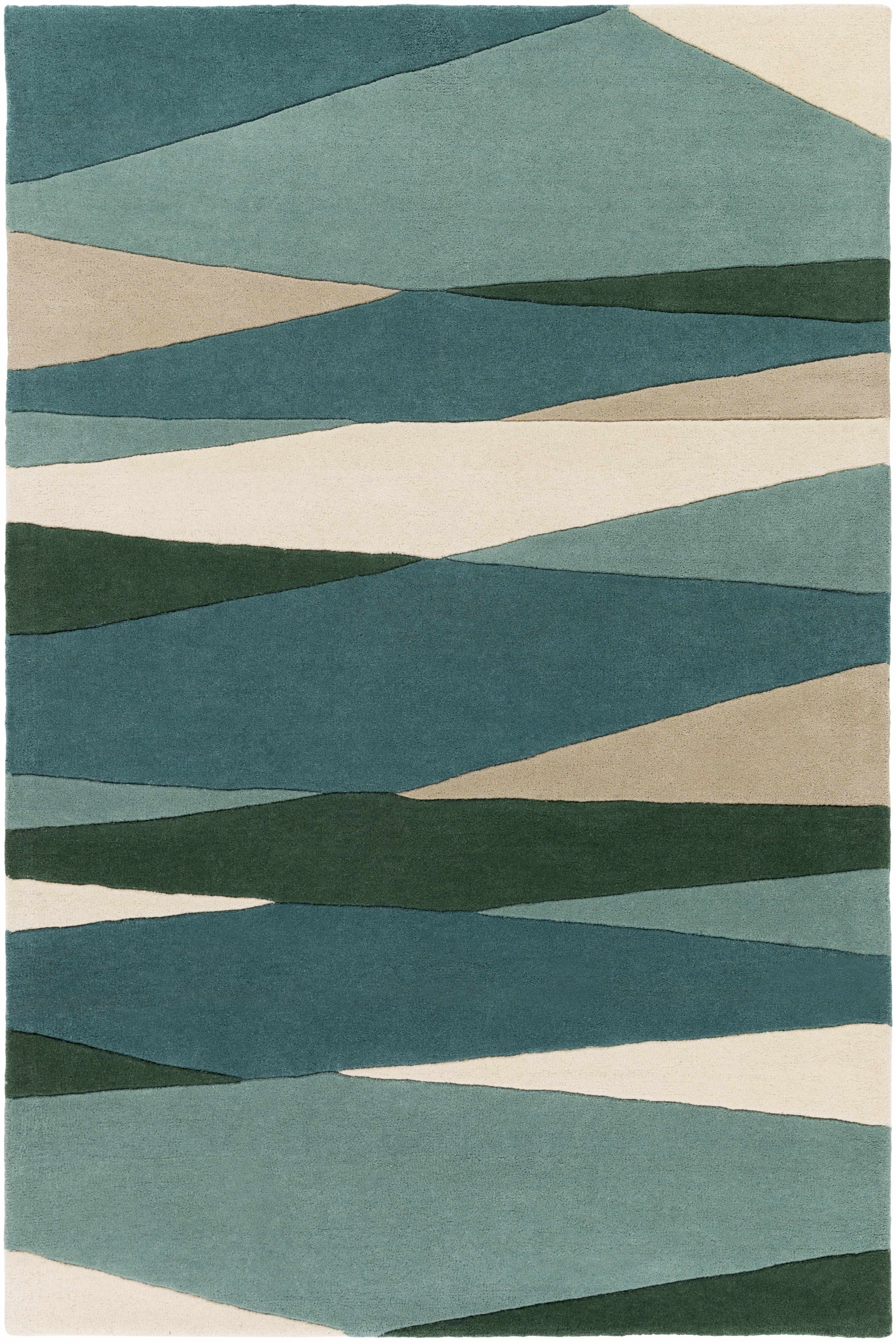 Jarratt Modern Wool Rug