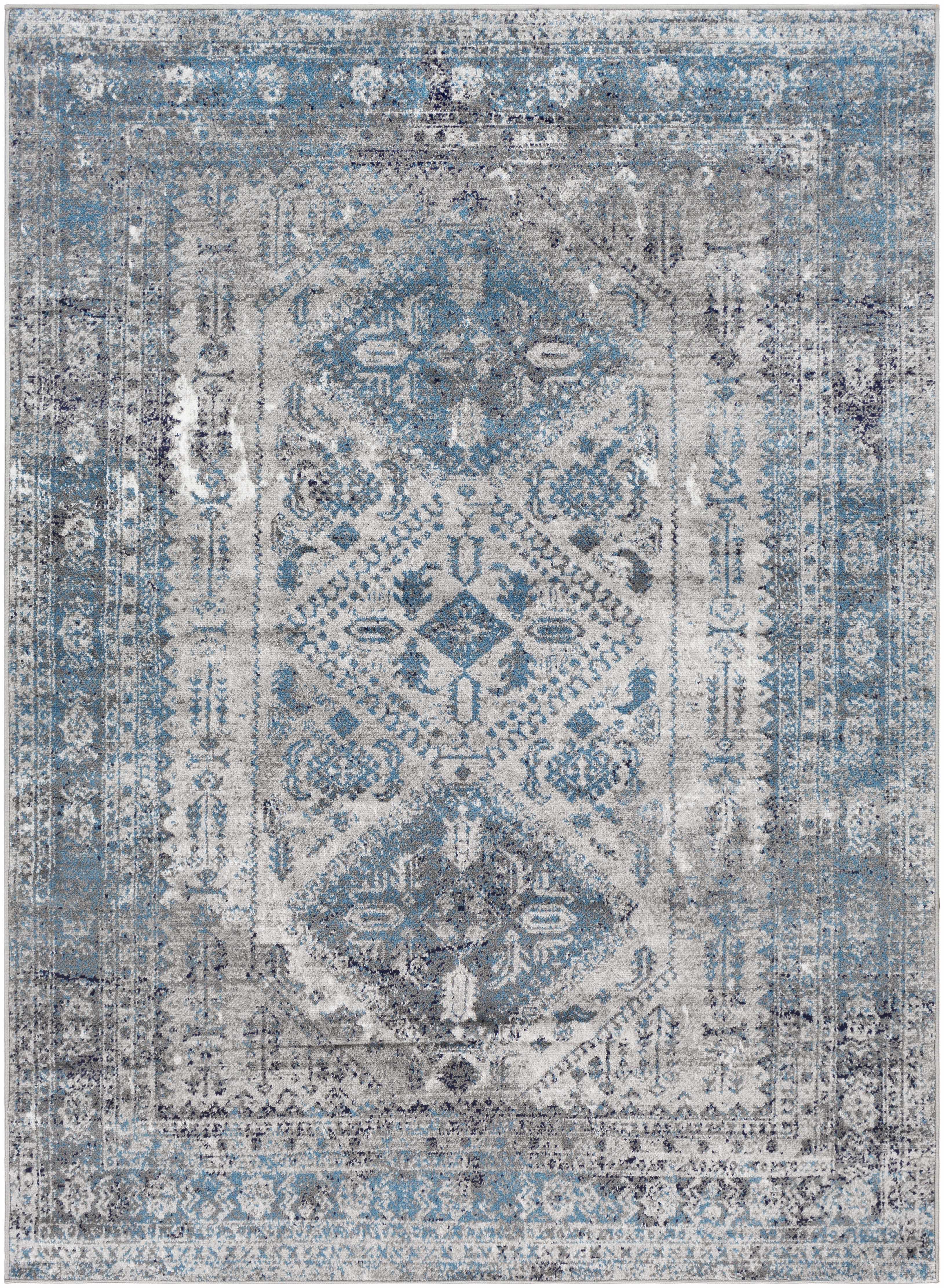 Nisula Traditional Blue Rug