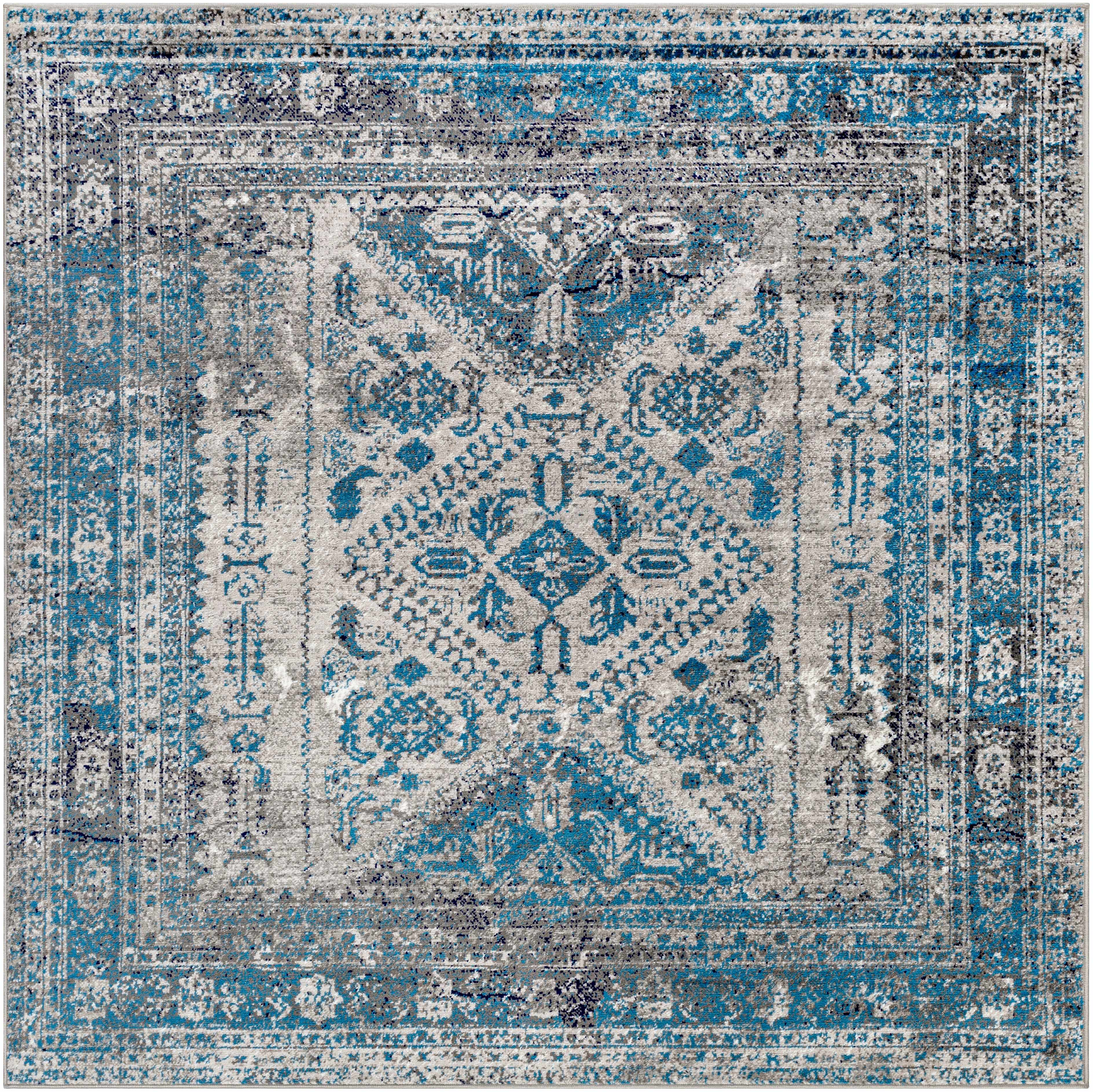Nisula Traditional Blue Rug