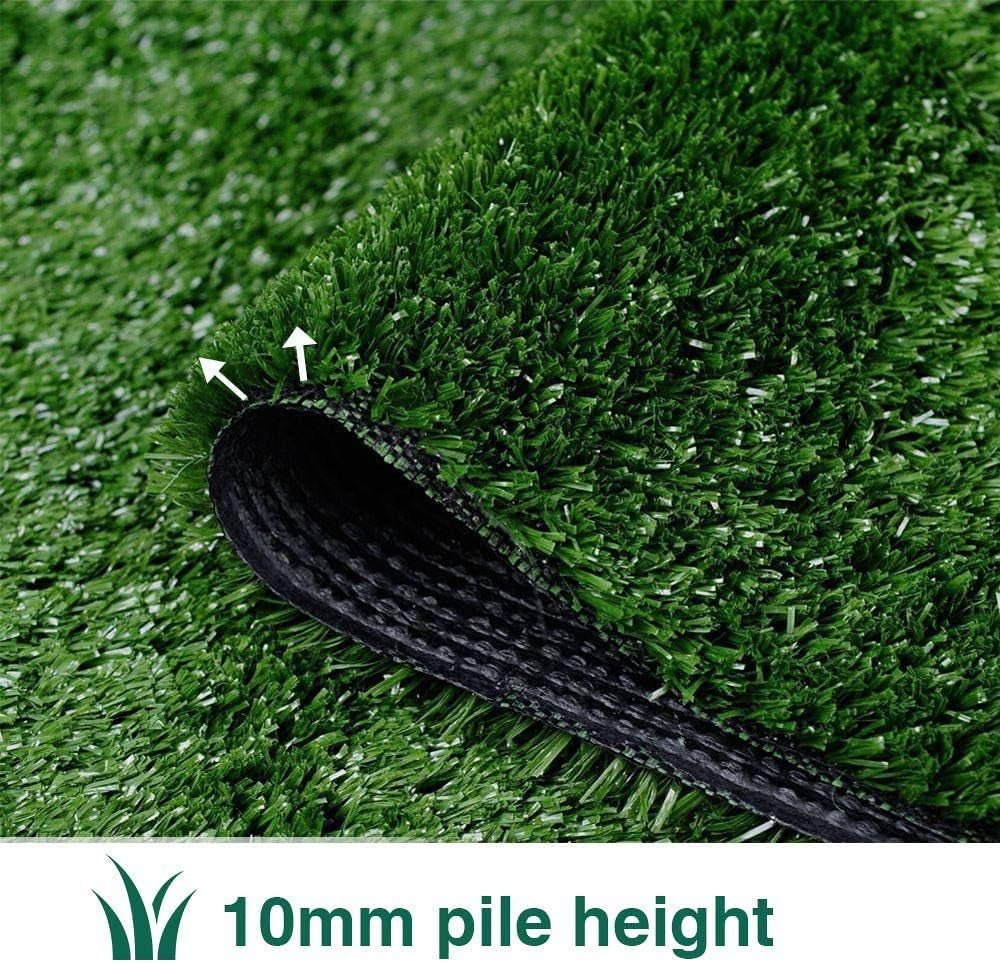 Artificial Grass Turf 7x15 Ft Outdoor Rug 0.4 Inch Height-1