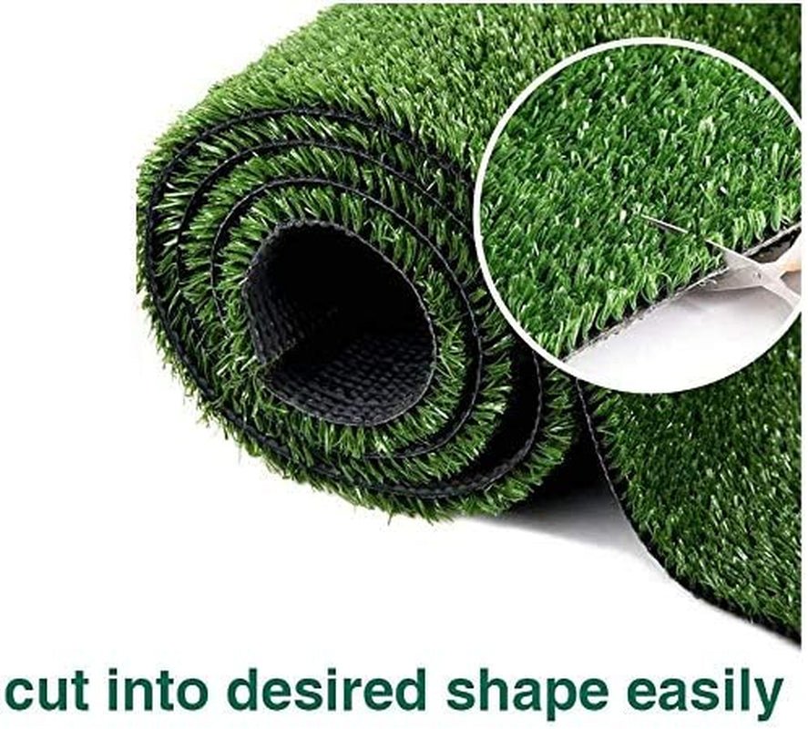 Artificial Grass Turf 7x15 Ft Outdoor Rug 0.4 Inch Height-4