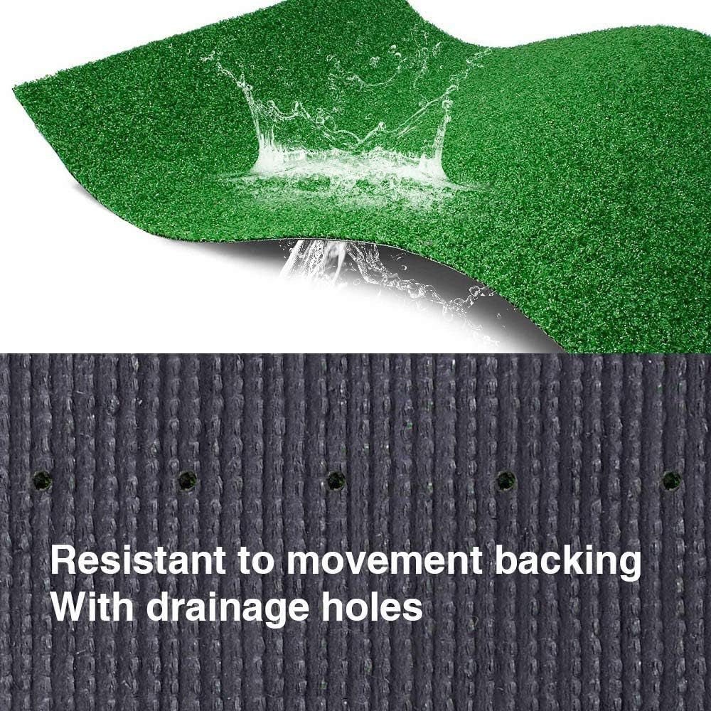 Artificial Grass Turf 7x15 Ft Outdoor Rug 0.4 Inch Height-2