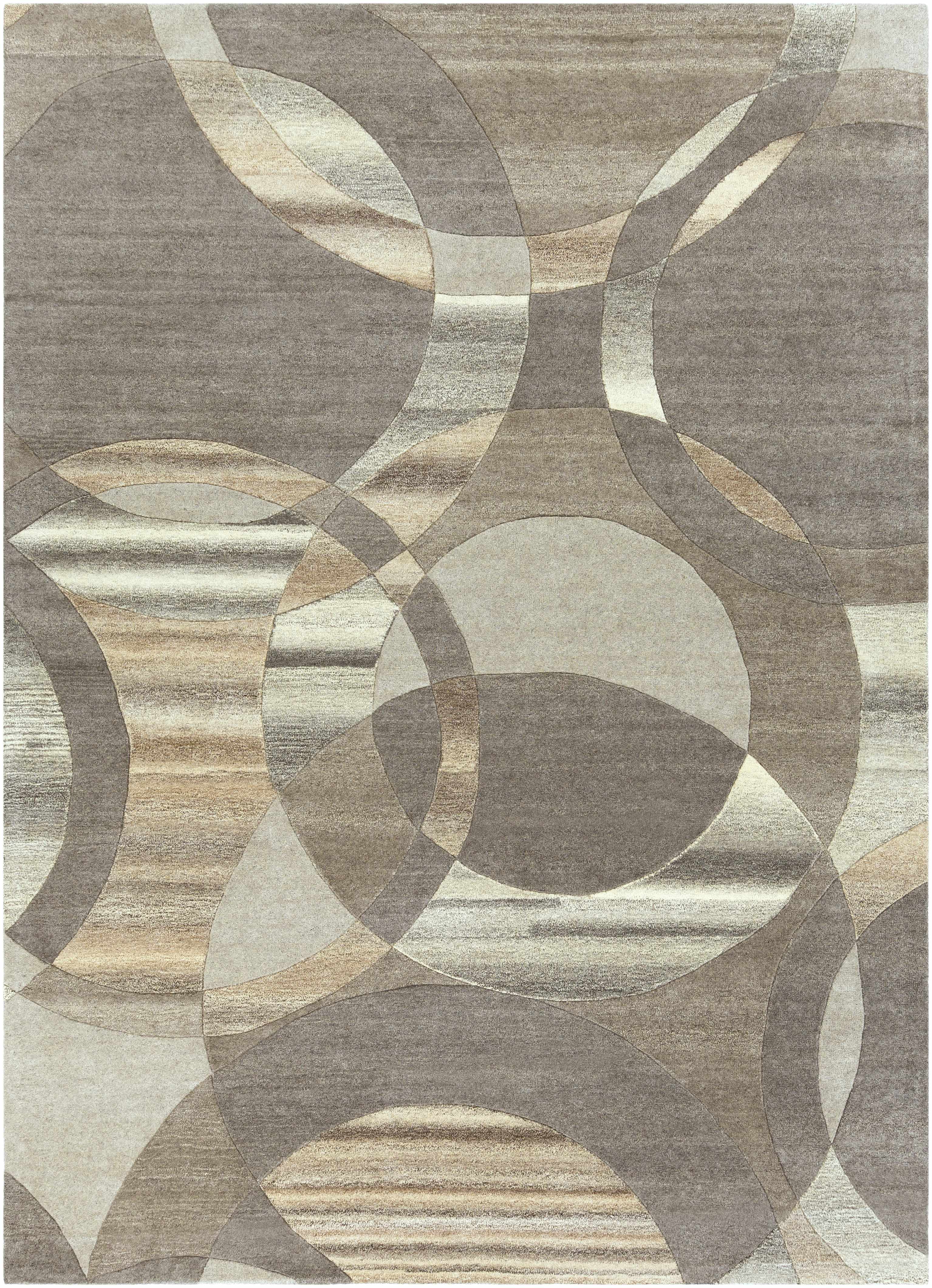 Rillton Modern Wool Rug