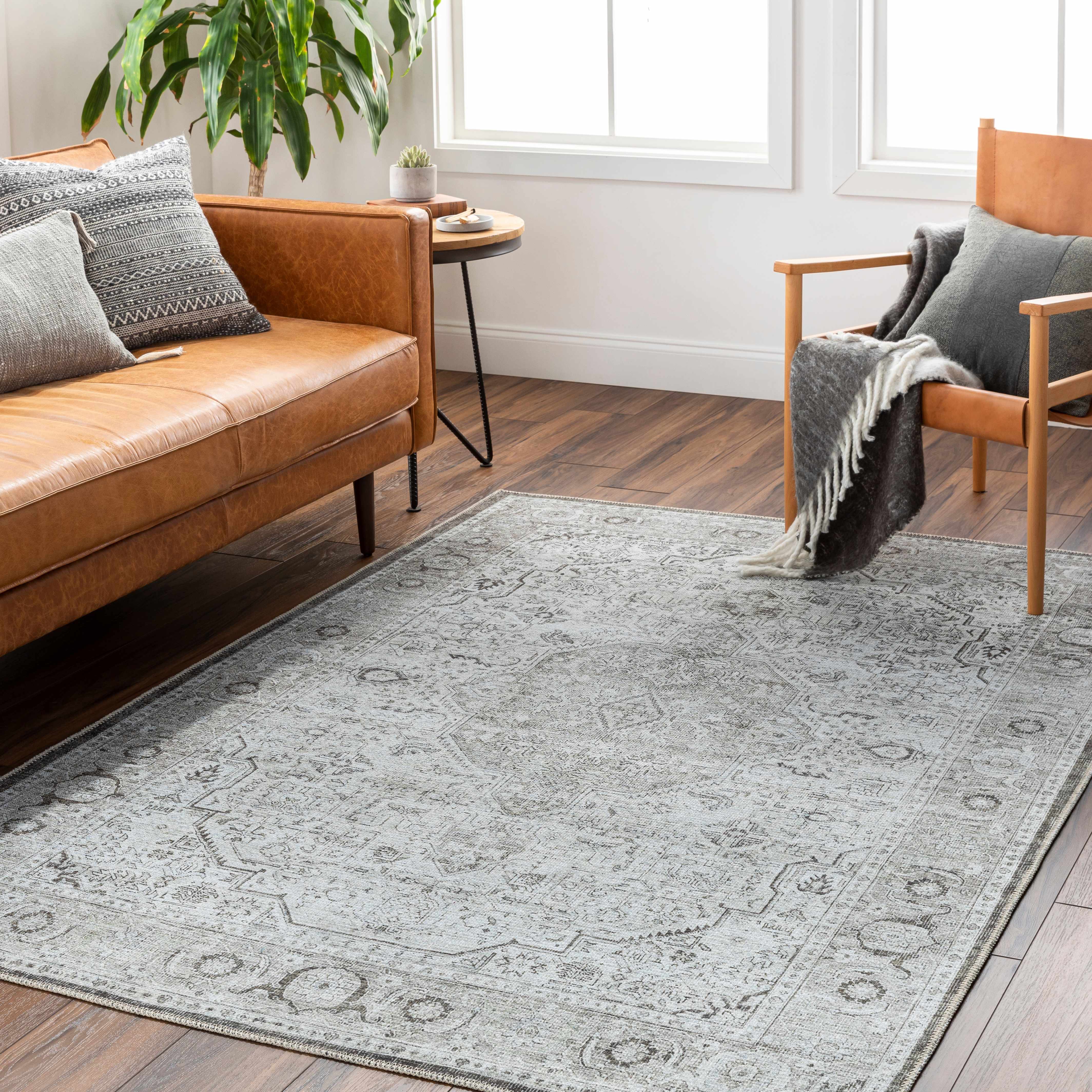 Anzu Washable Washable Rug - Clearance