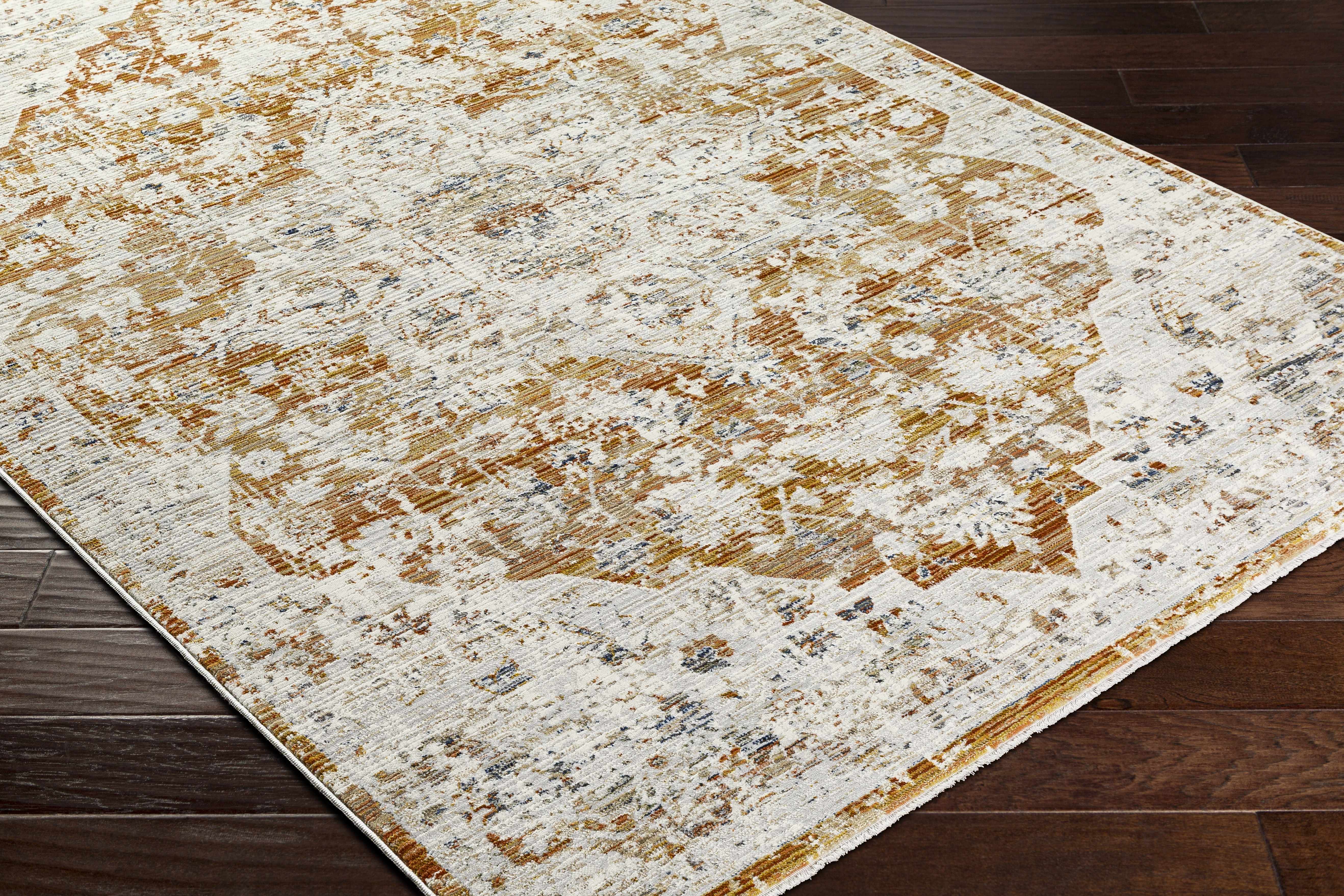 Lecea Rust Area Rug